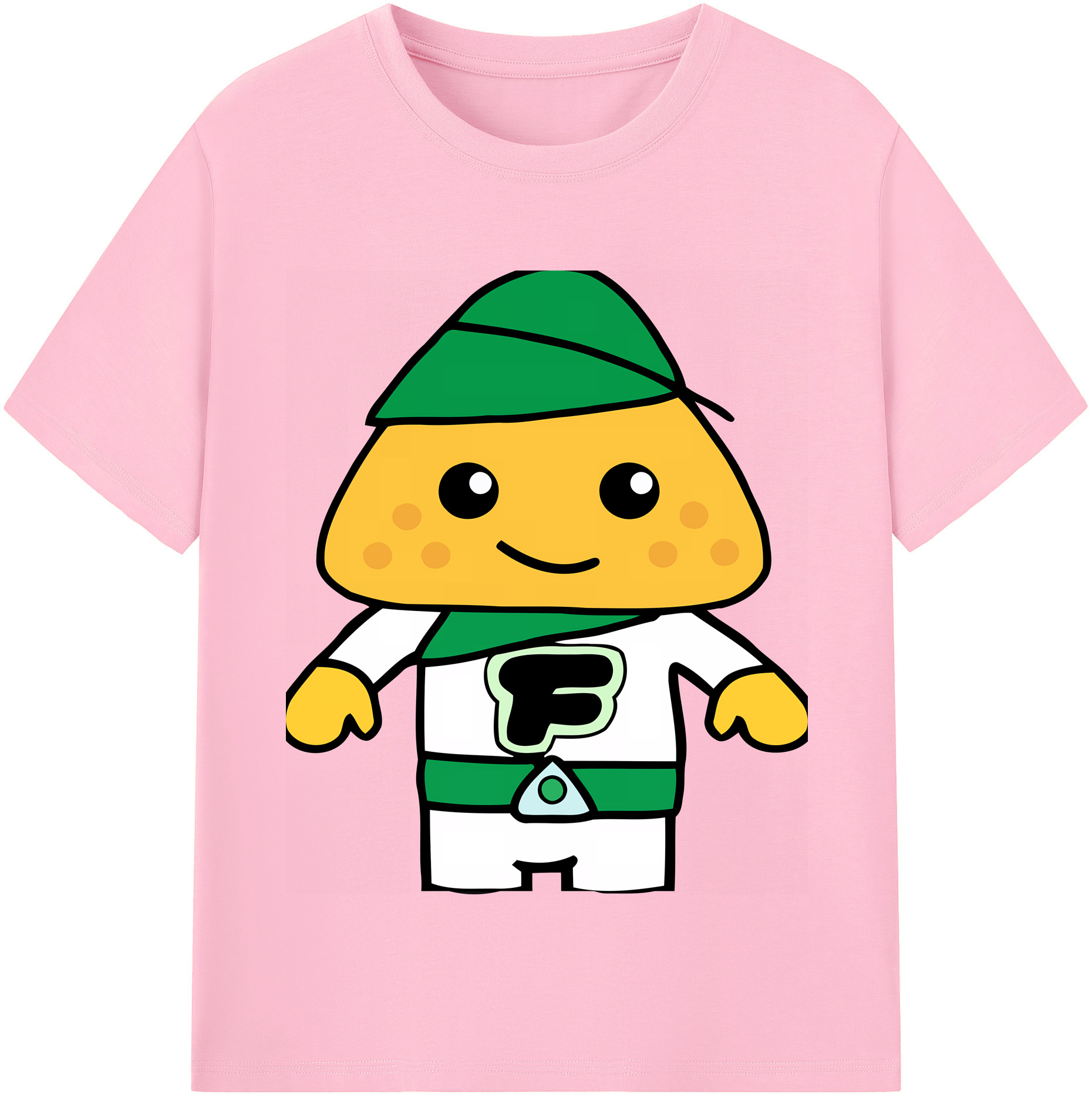 （画像用） アンパンマン Anpanman 綿100％半袖Tシャツ（フロントプリント）