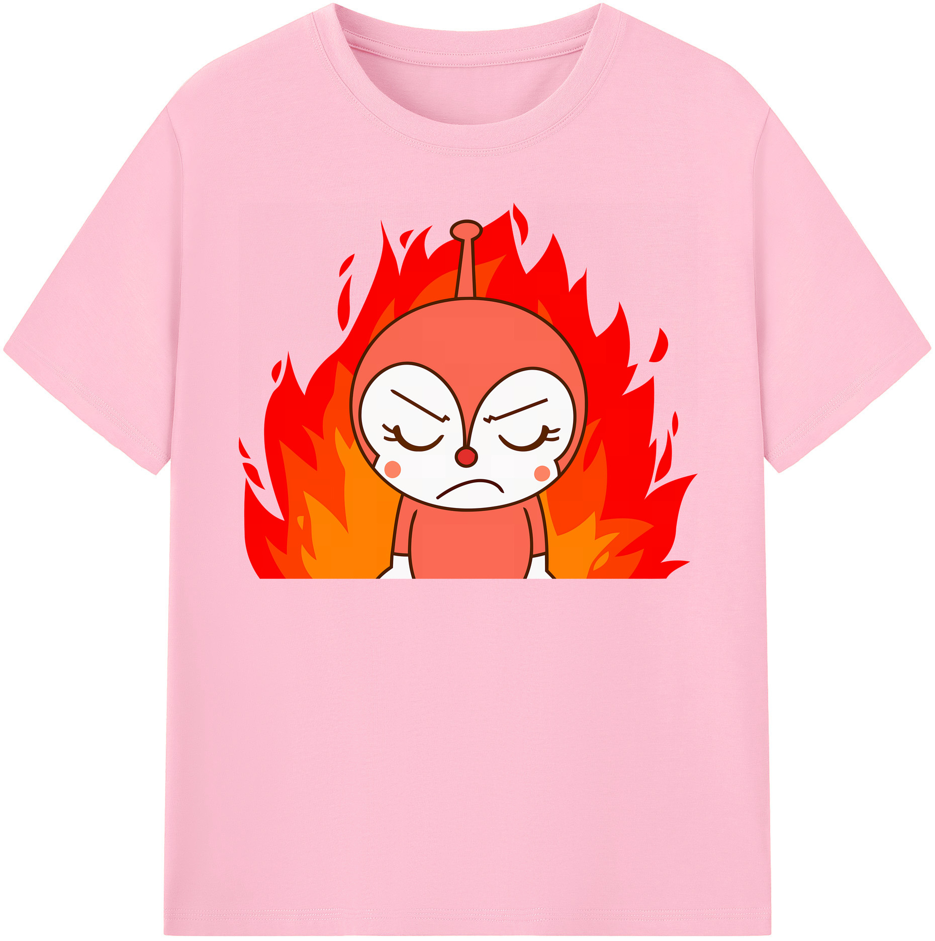 （画像用） アンパンマン Anpanman 綿100％半袖Tシャツ（フロントプリント）