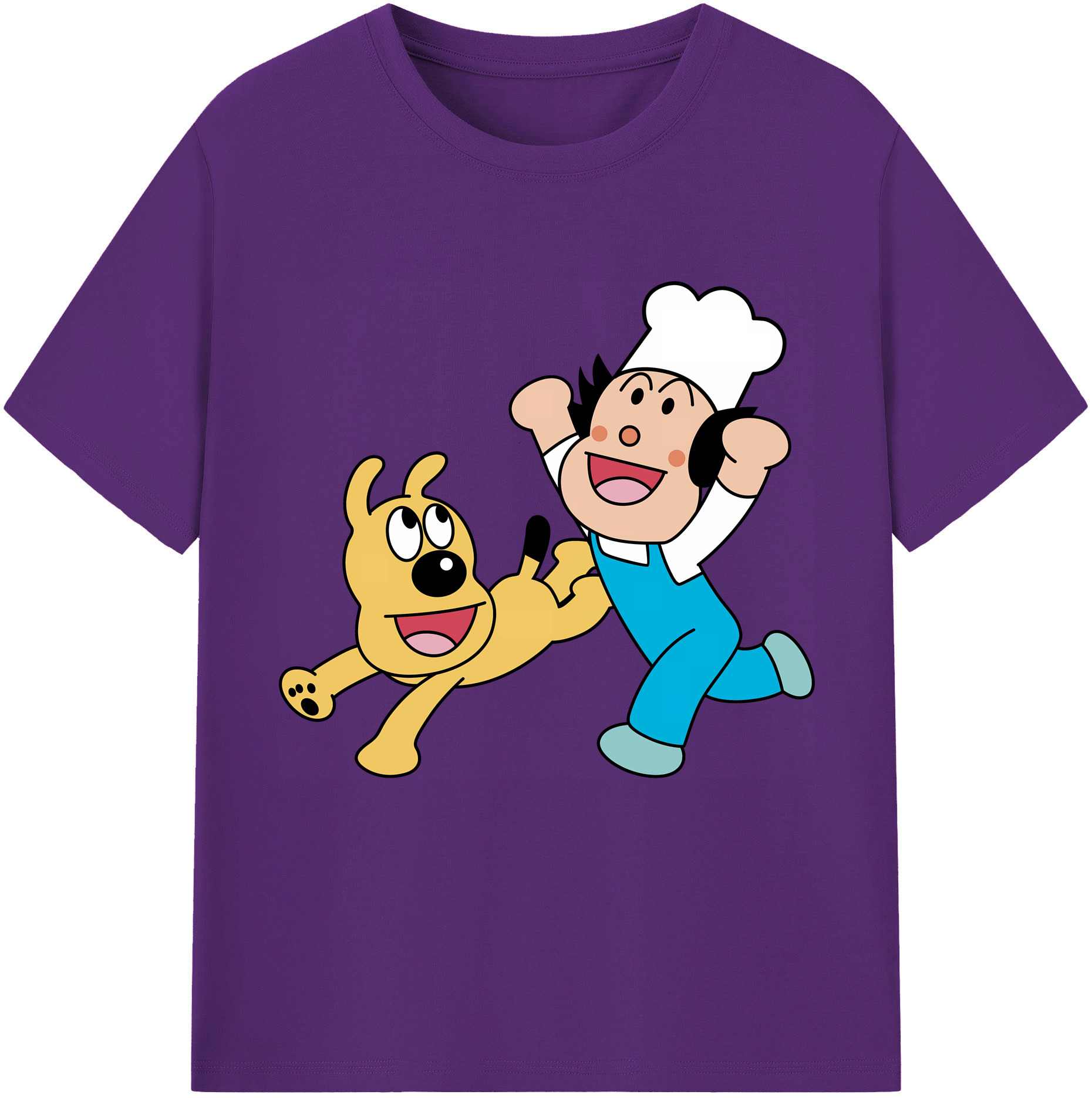 （画像用） アンパンマン Anpanman 綿100％半袖Tシャツ（フロントプリント）