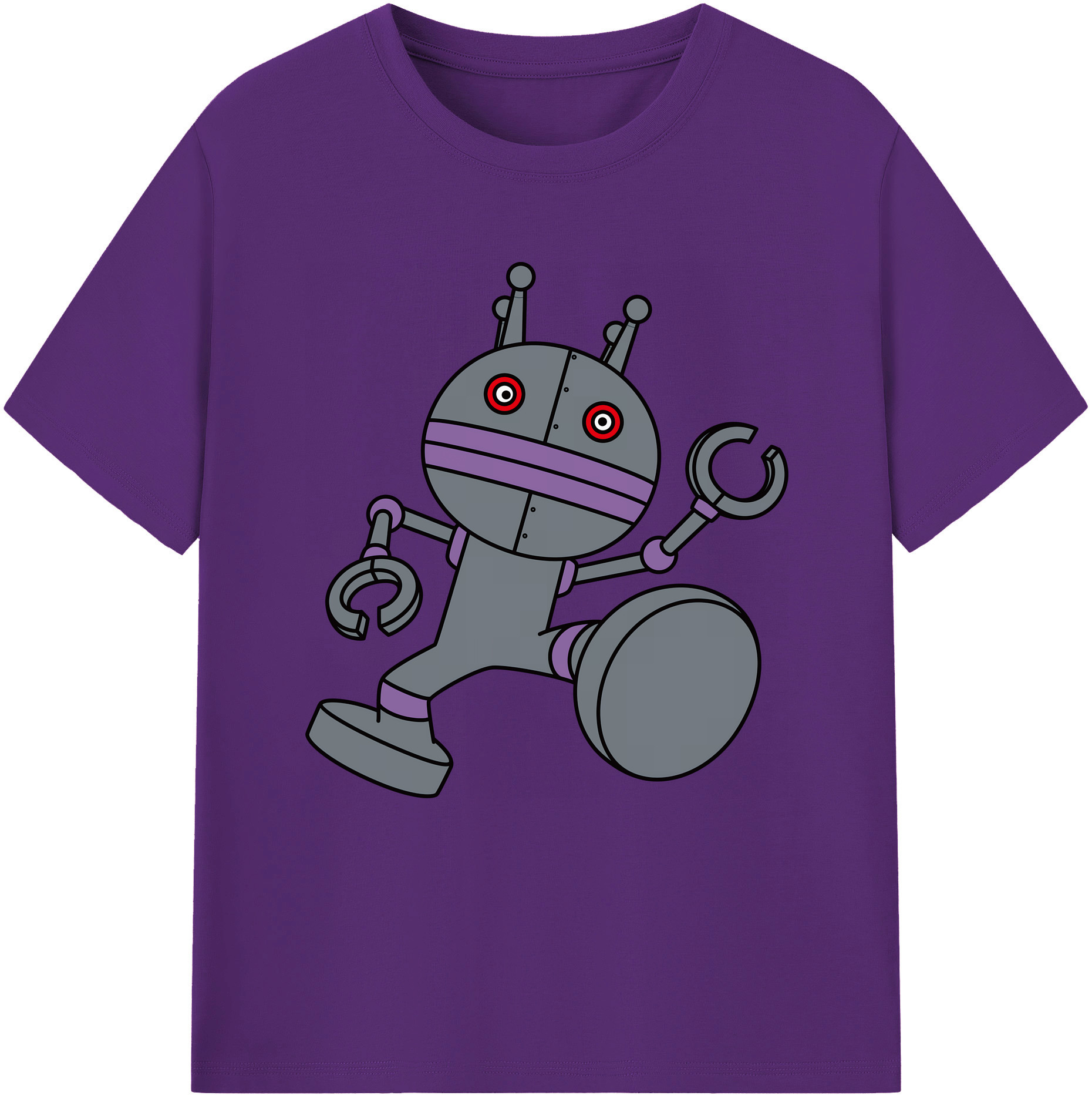 （画像用） アンパンマン Anpanman 綿100％半袖Tシャツ（フロントプリント）