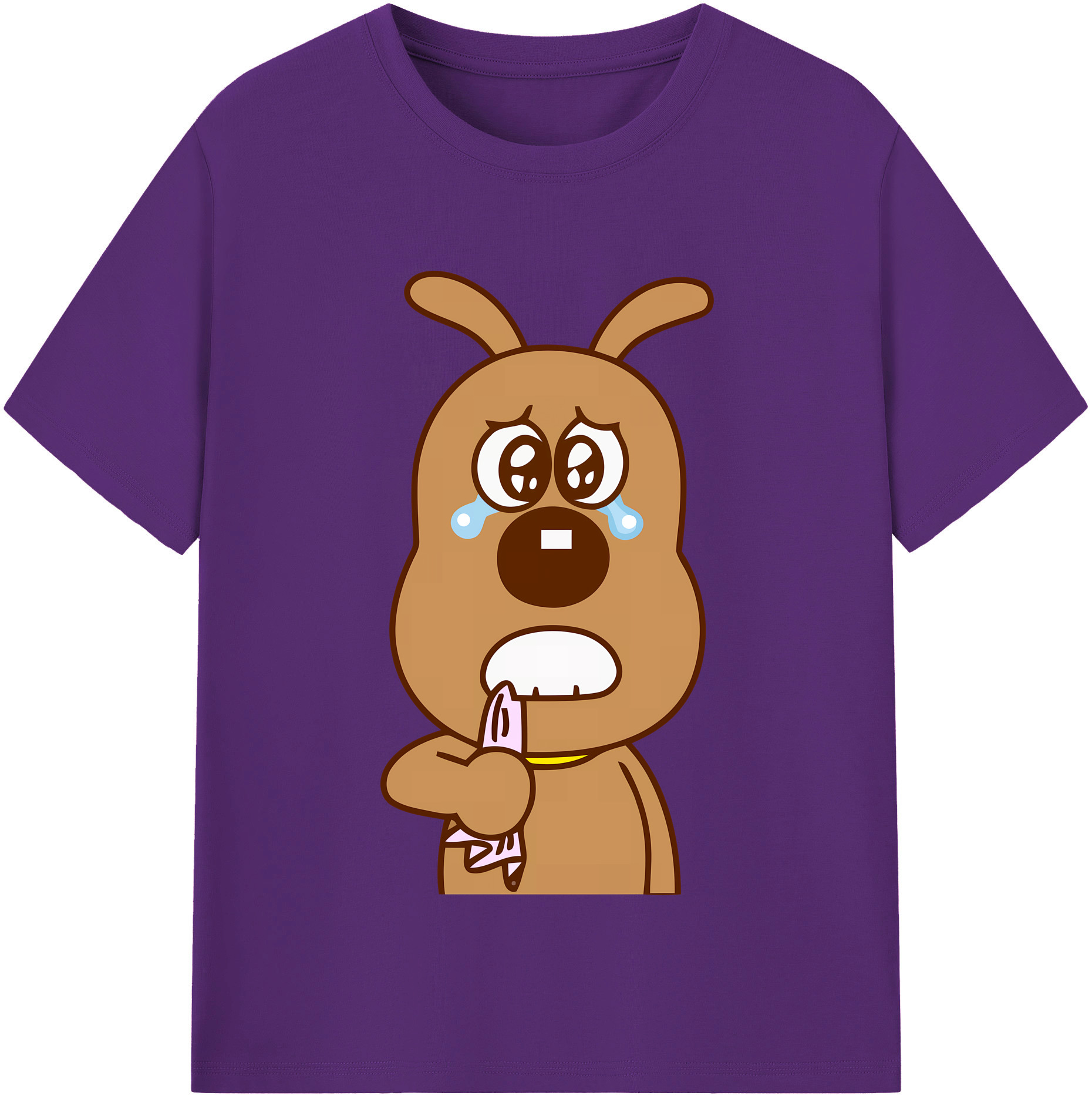 （画像用） アンパンマン Anpanman 綿100％半袖Tシャツ（フロントプリント）