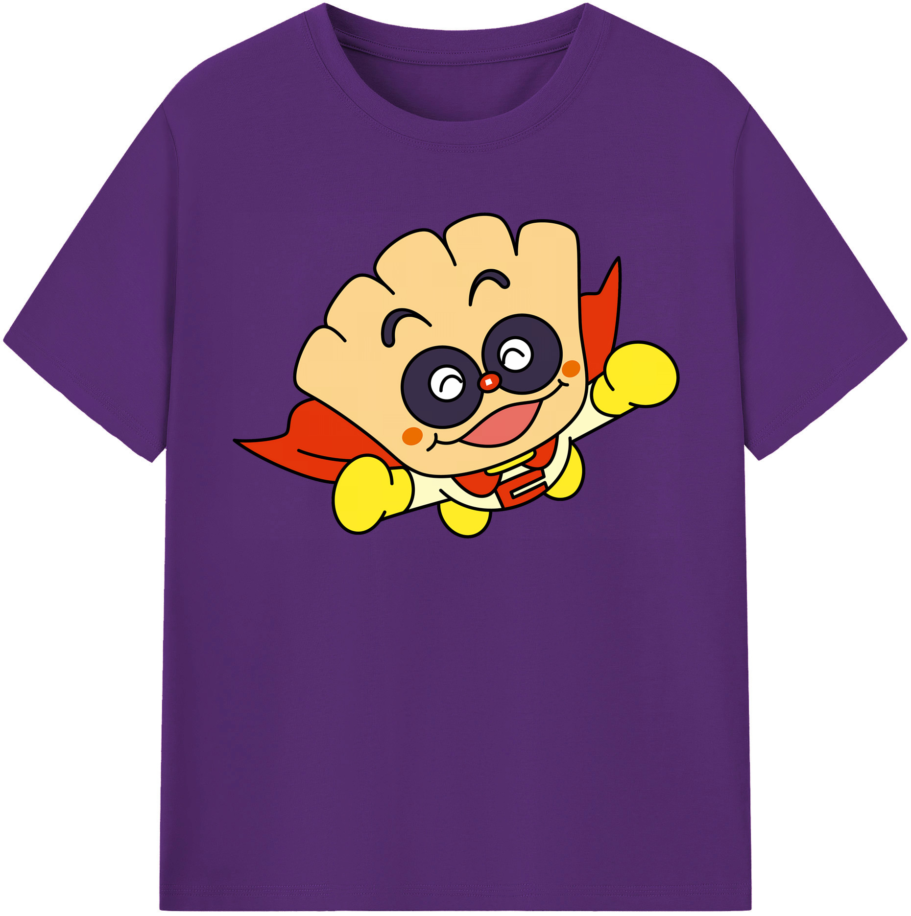 （画像用） アンパンマン Anpanman 綿100％半袖Tシャツ（フロントプリント）