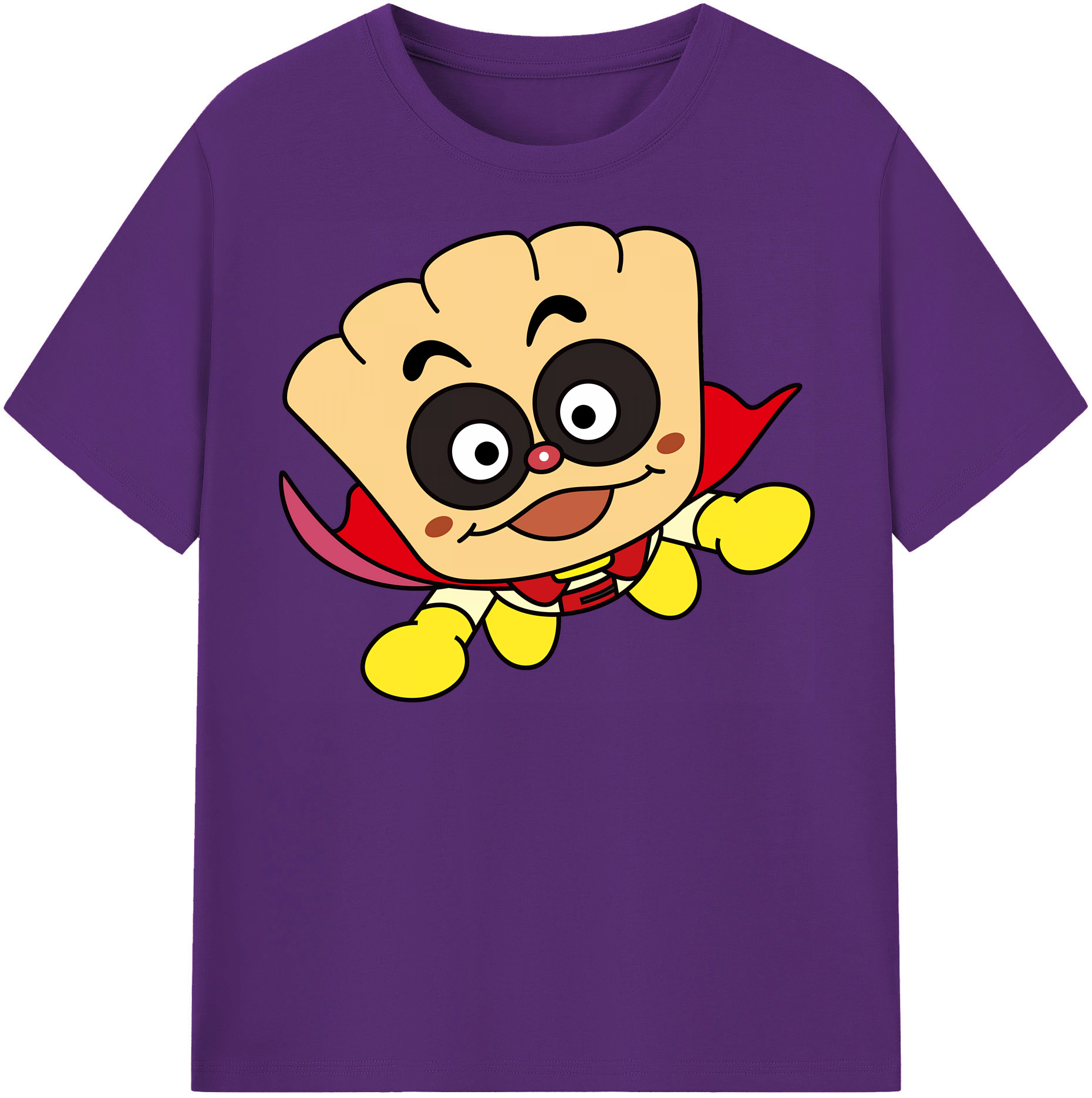 （画像用） アンパンマン Anpanman 綿100％半袖Tシャツ（フロントプリント）