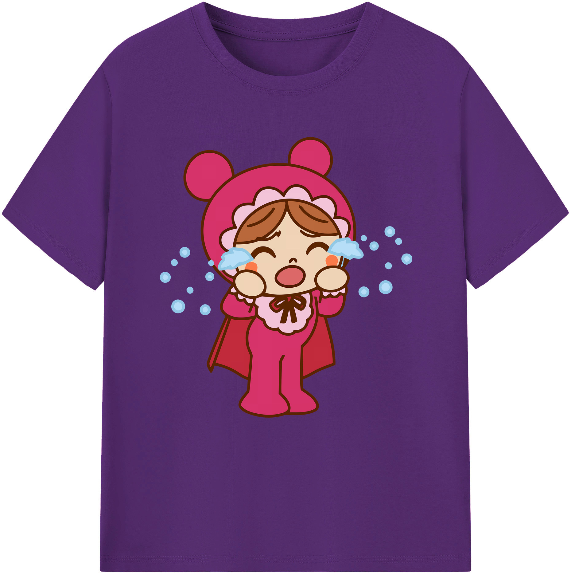 （画像用） アンパンマン Anpanman 綿100％半袖Tシャツ（フロントプリント）