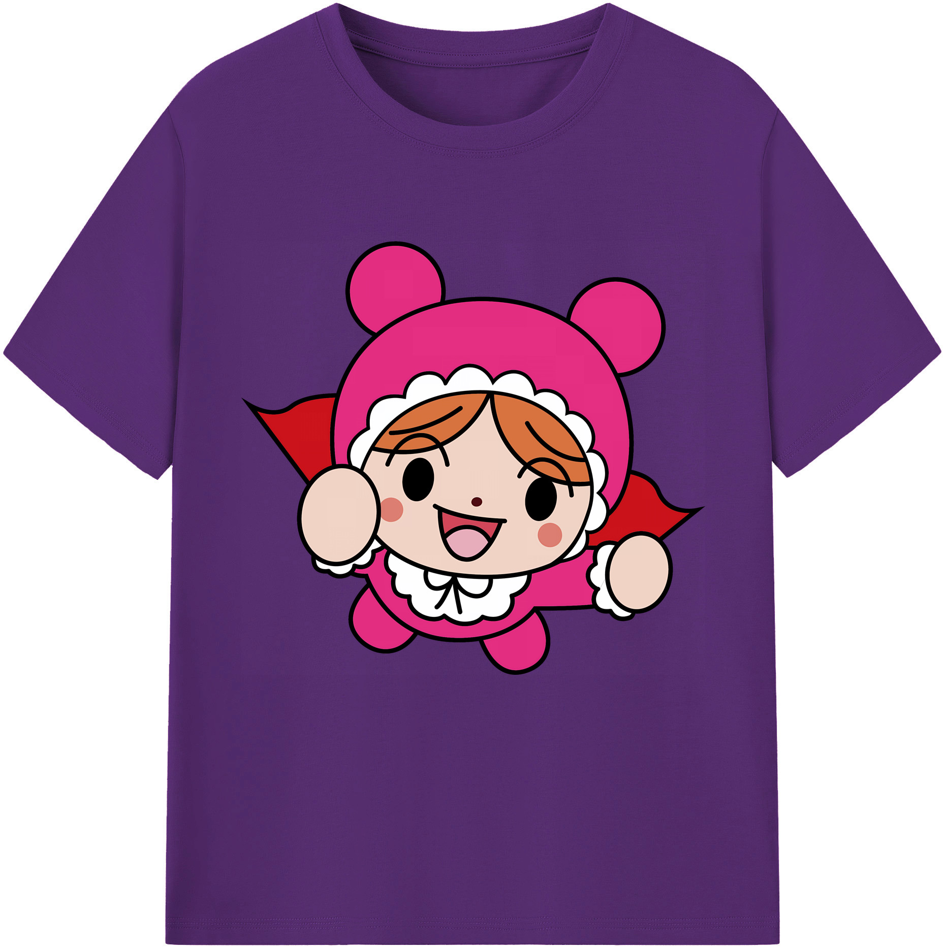（画像用） アンパンマン Anpanman 綿100％半袖Tシャツ（フロントプリント）
