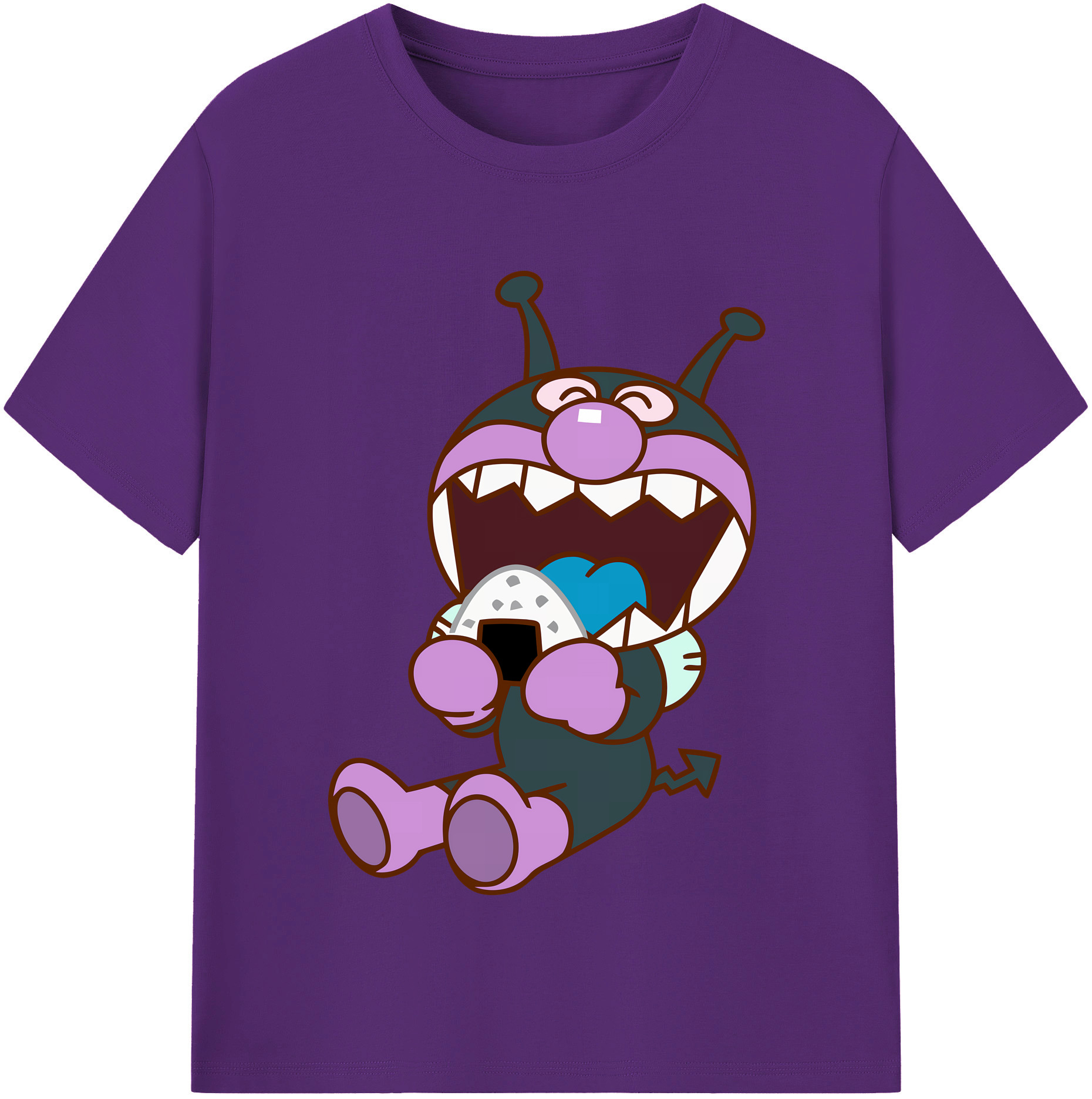 （画像用） アンパンマン Anpanman 綿100％半袖Tシャツ（フロントプリント）