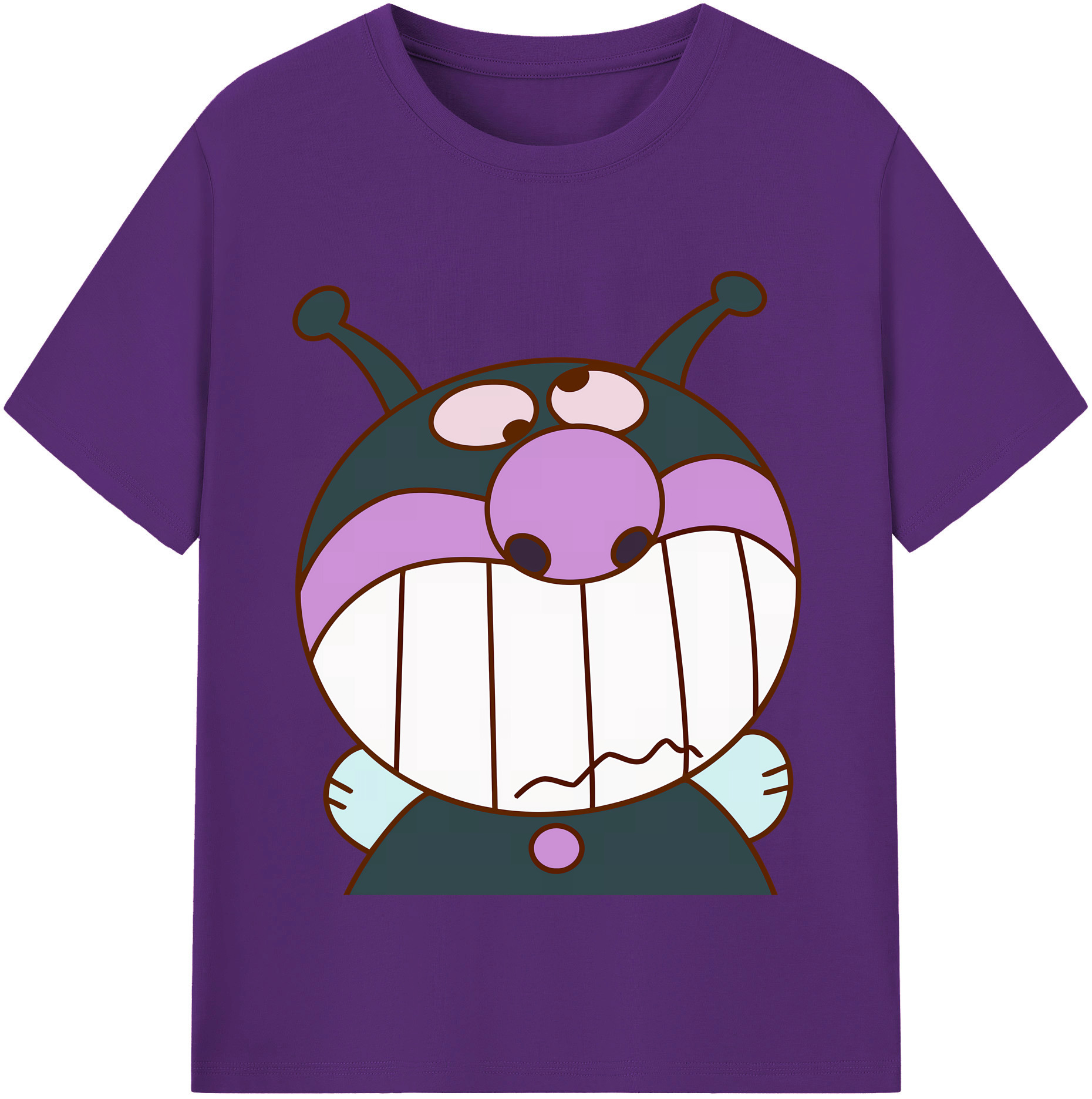 （画像用） アンパンマン Anpanman 綿100％半袖Tシャツ（フロントプリント）