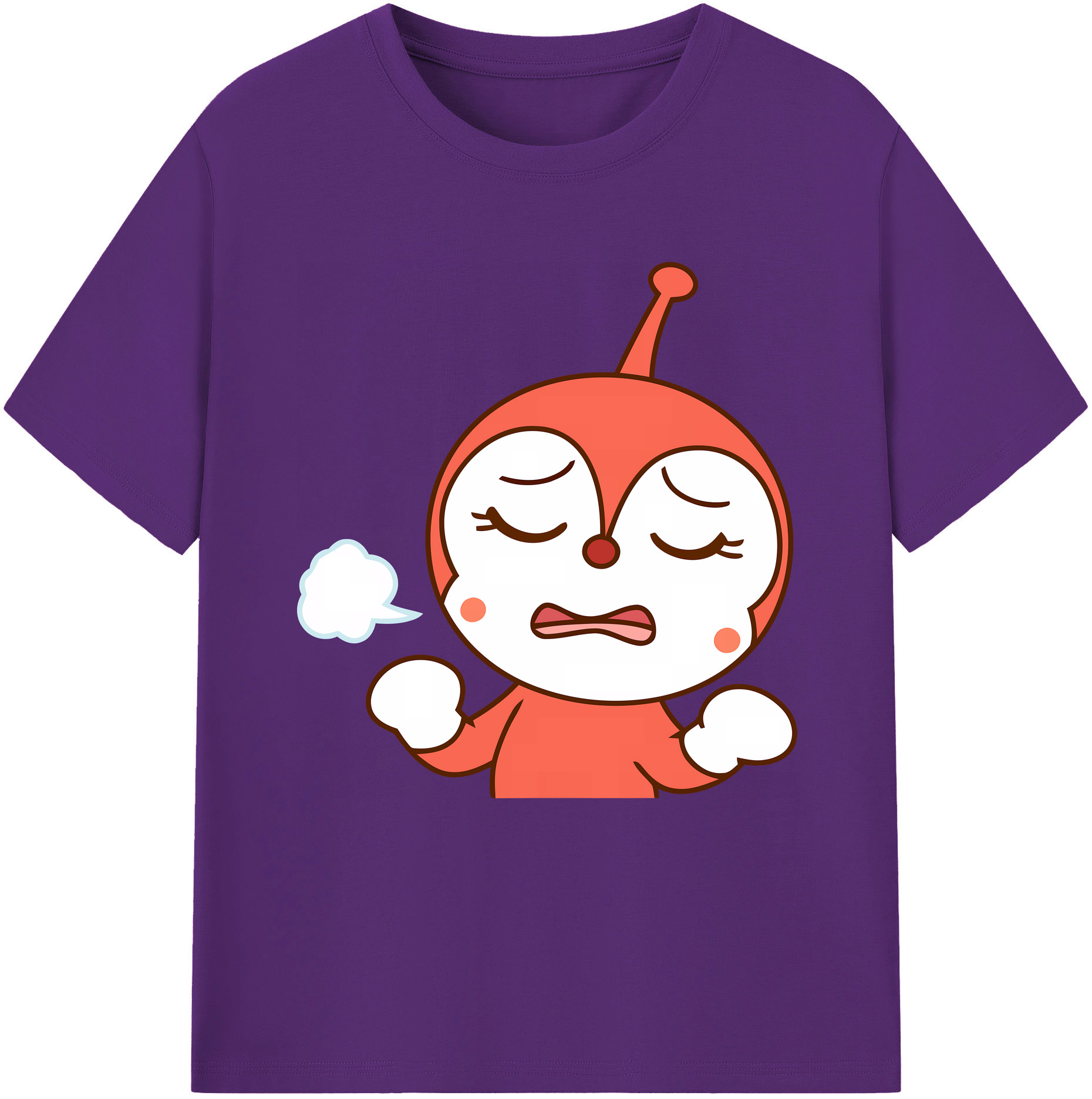 アンパンマン Anpanman 綿100％半袖Tシャツ（フロントプリント）