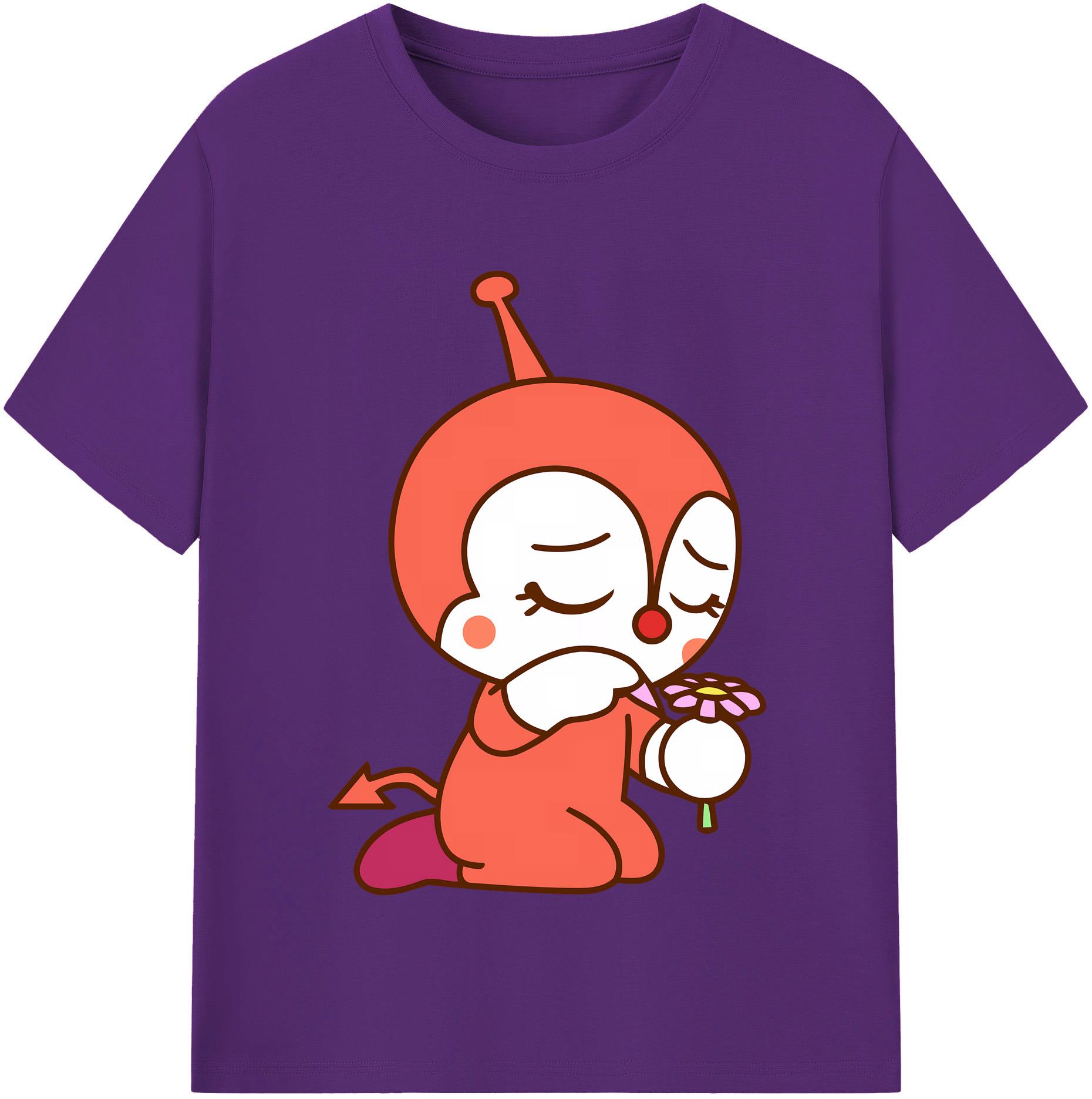 （画像用） アンパンマン Anpanman 綿100％半袖Tシャツ（フロントプリント）