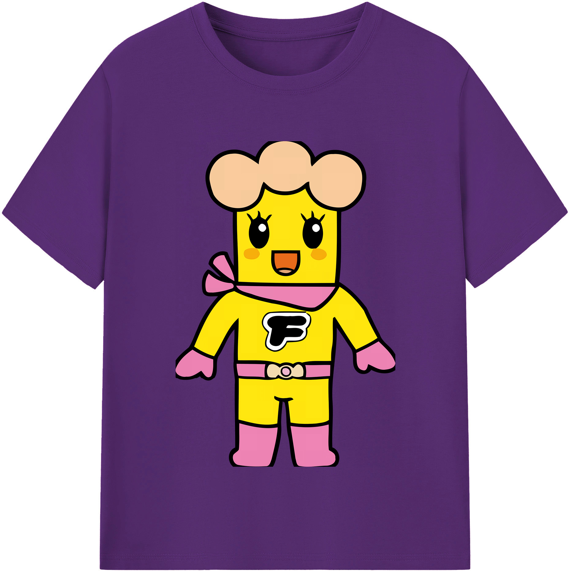 （画像用） アンパンマン Anpanman 綿100％半袖Tシャツ（フロントプリント）