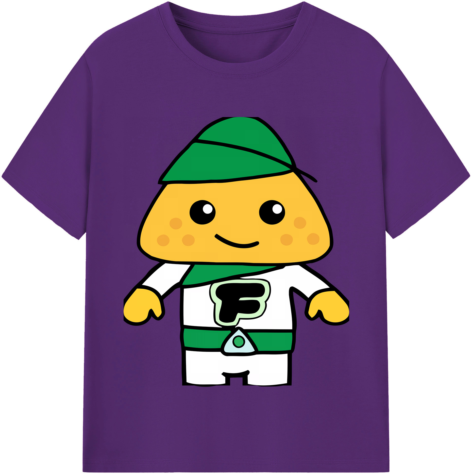 （画像用） アンパンマン Anpanman 綿100％半袖Tシャツ（フロントプリント）