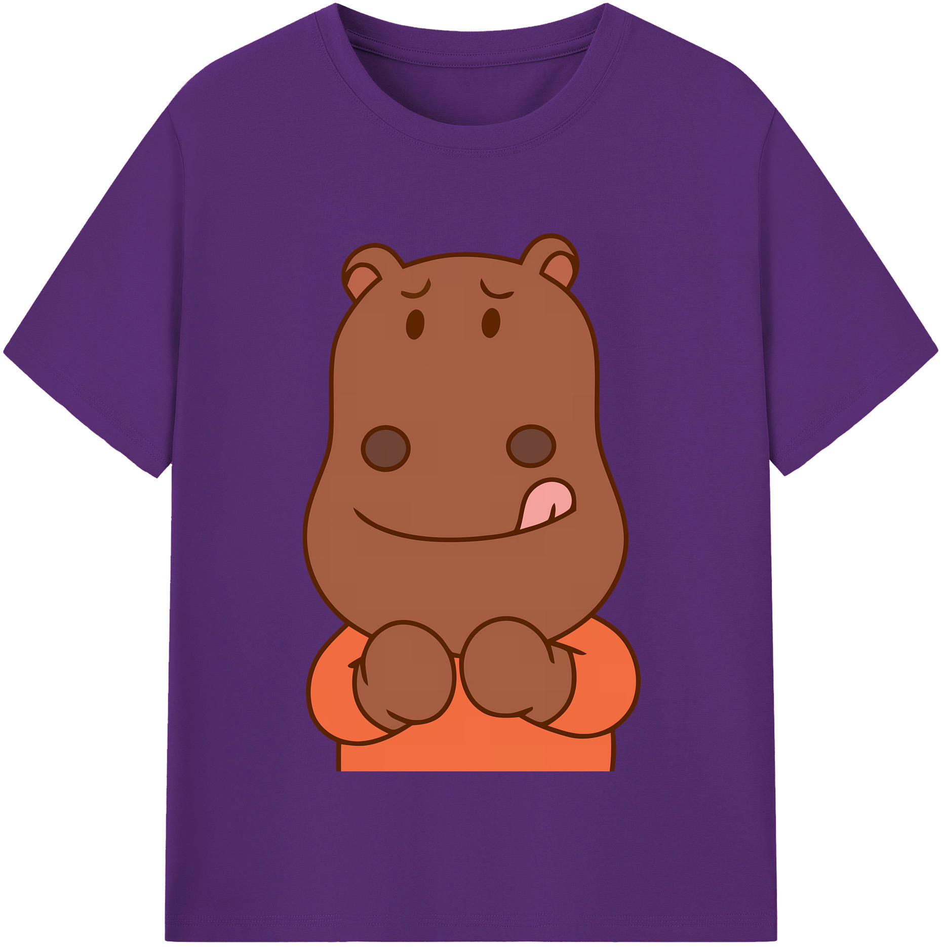 （画像用） アンパンマン Anpanman 綿100％半袖Tシャツ（フロントプリント）