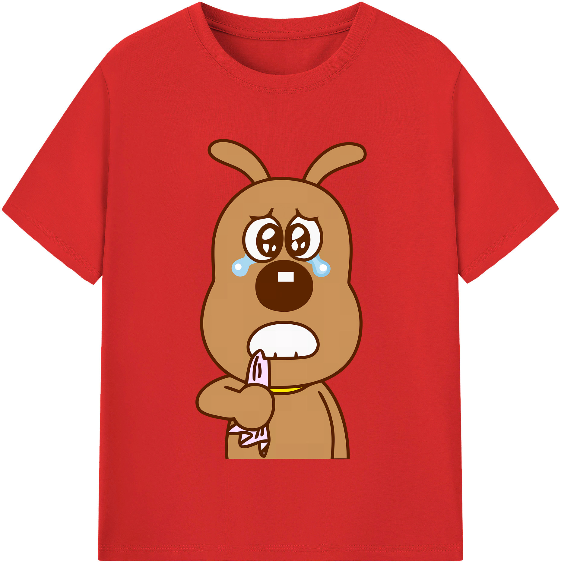（画像用） アンパンマン Anpanman 綿100％半袖Tシャツ（フロントプリント）