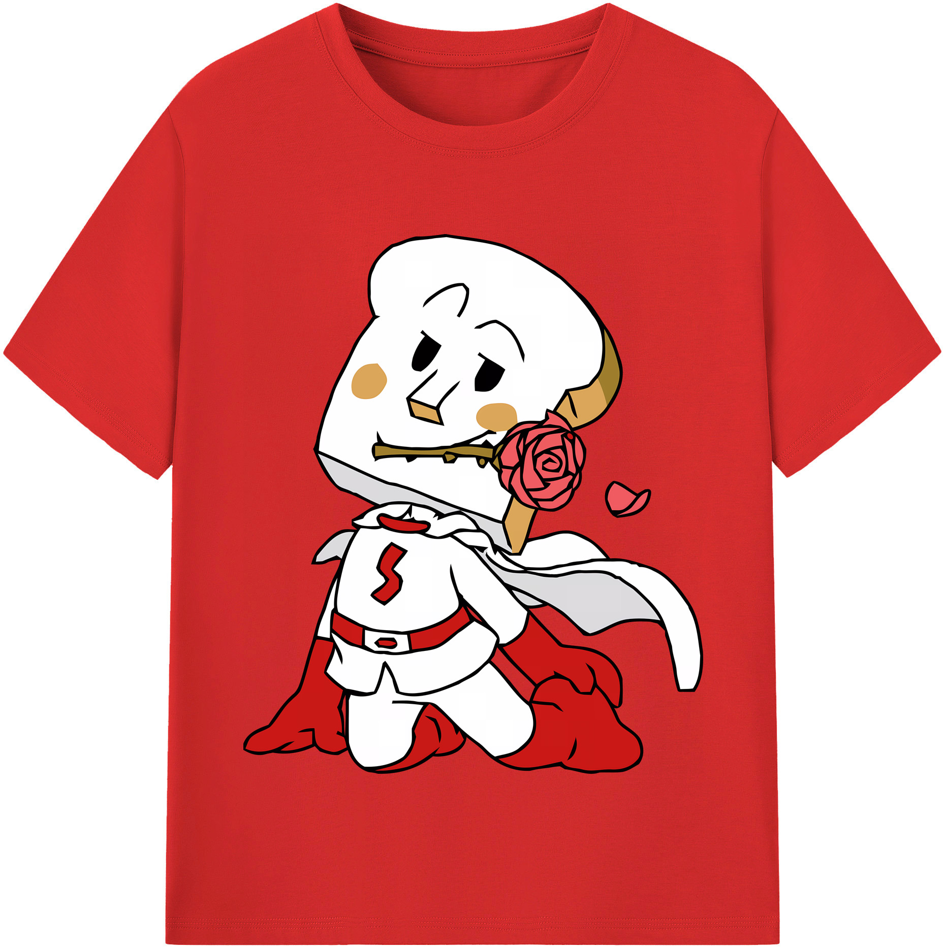（画像用） アンパンマン Anpanman 綿100％半袖Tシャツ（フロントプリント）
