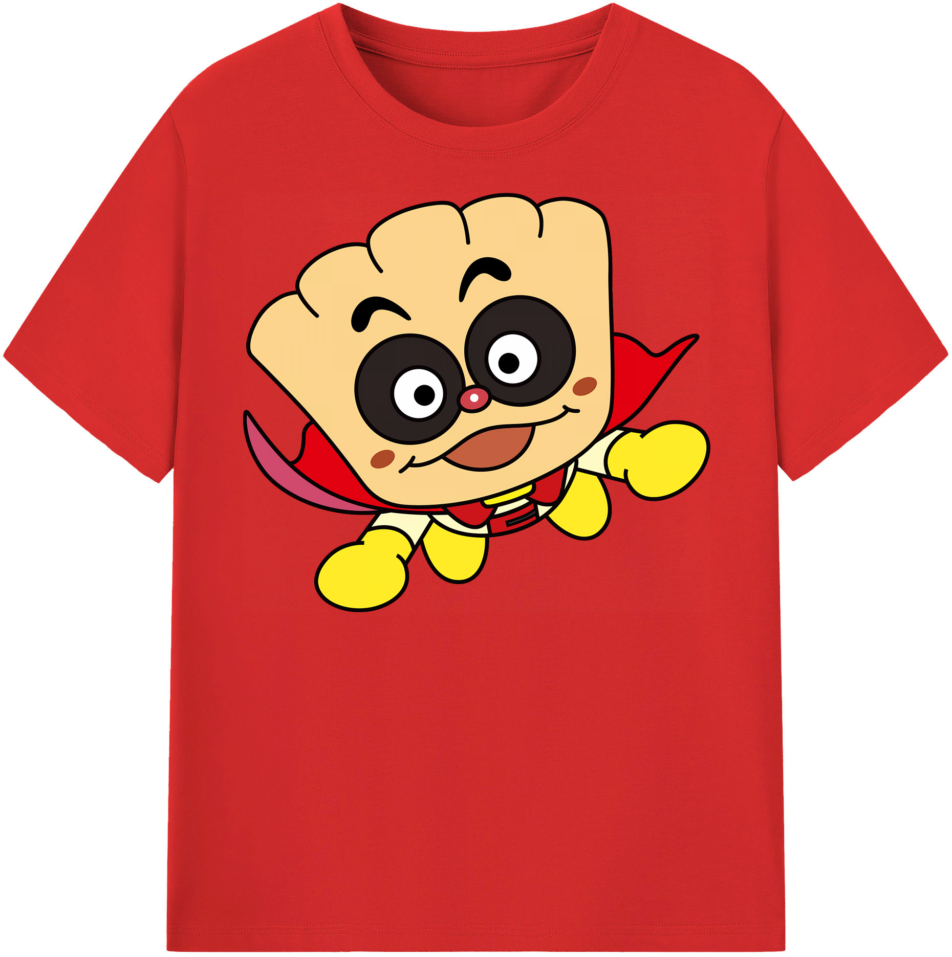 （画像用） アンパンマン Anpanman 綿100％半袖Tシャツ（フロントプリント）