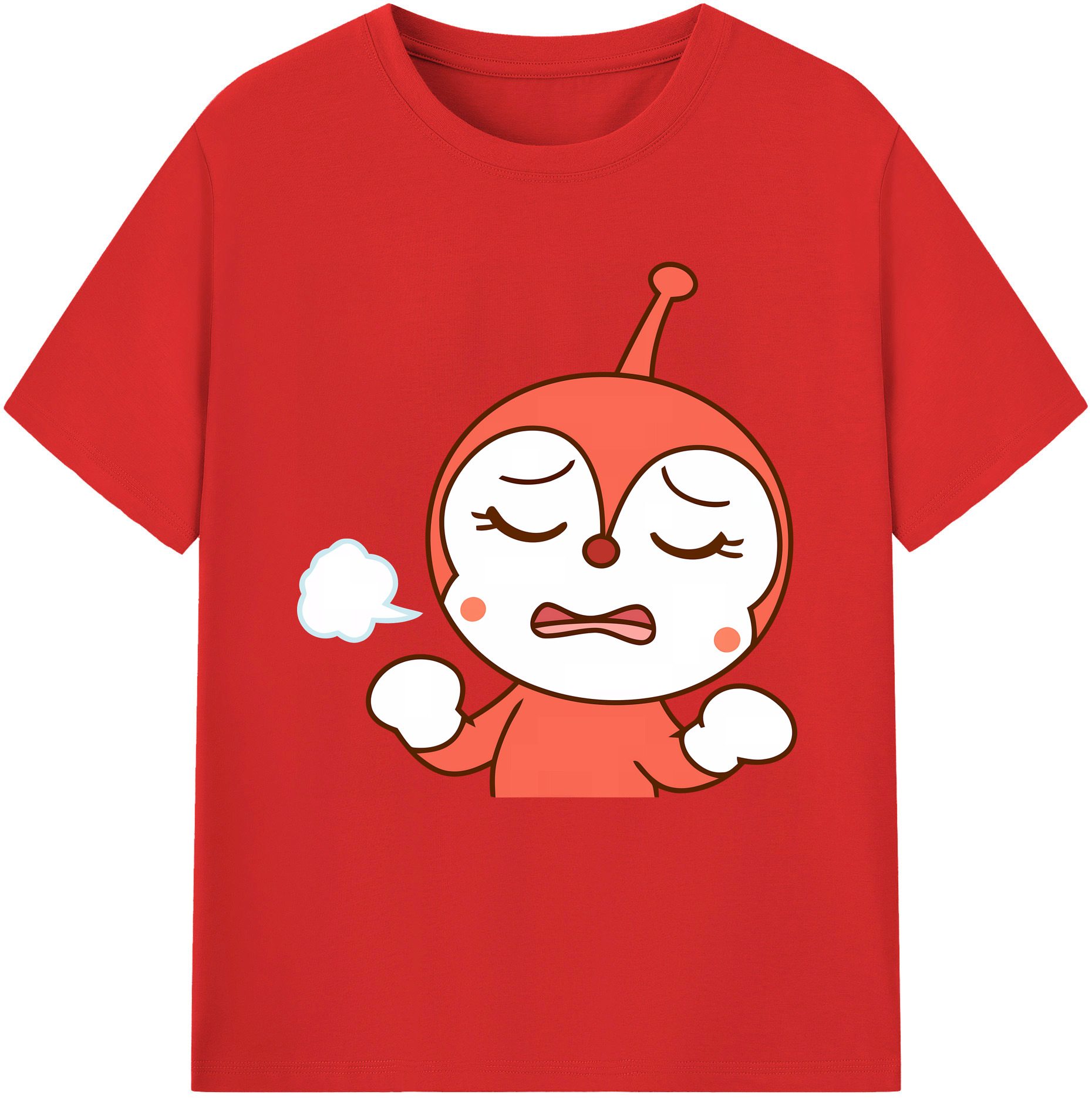 アンパンマン Anpanman 綿100％半袖Tシャツ（フロントプリント）