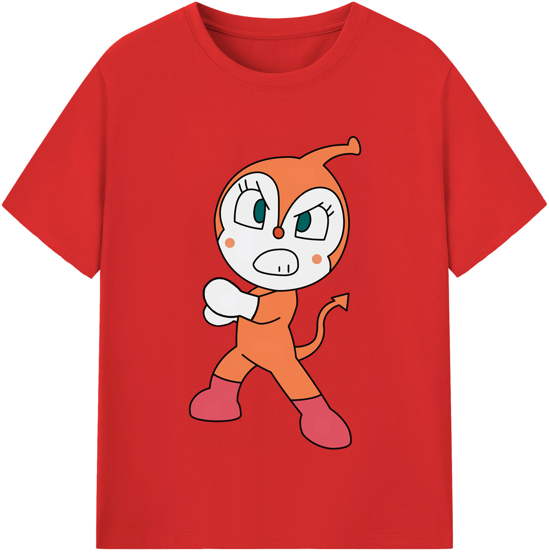 アンパンマン Anpanman 綿100％半袖Tシャツ（フロントプリント）
