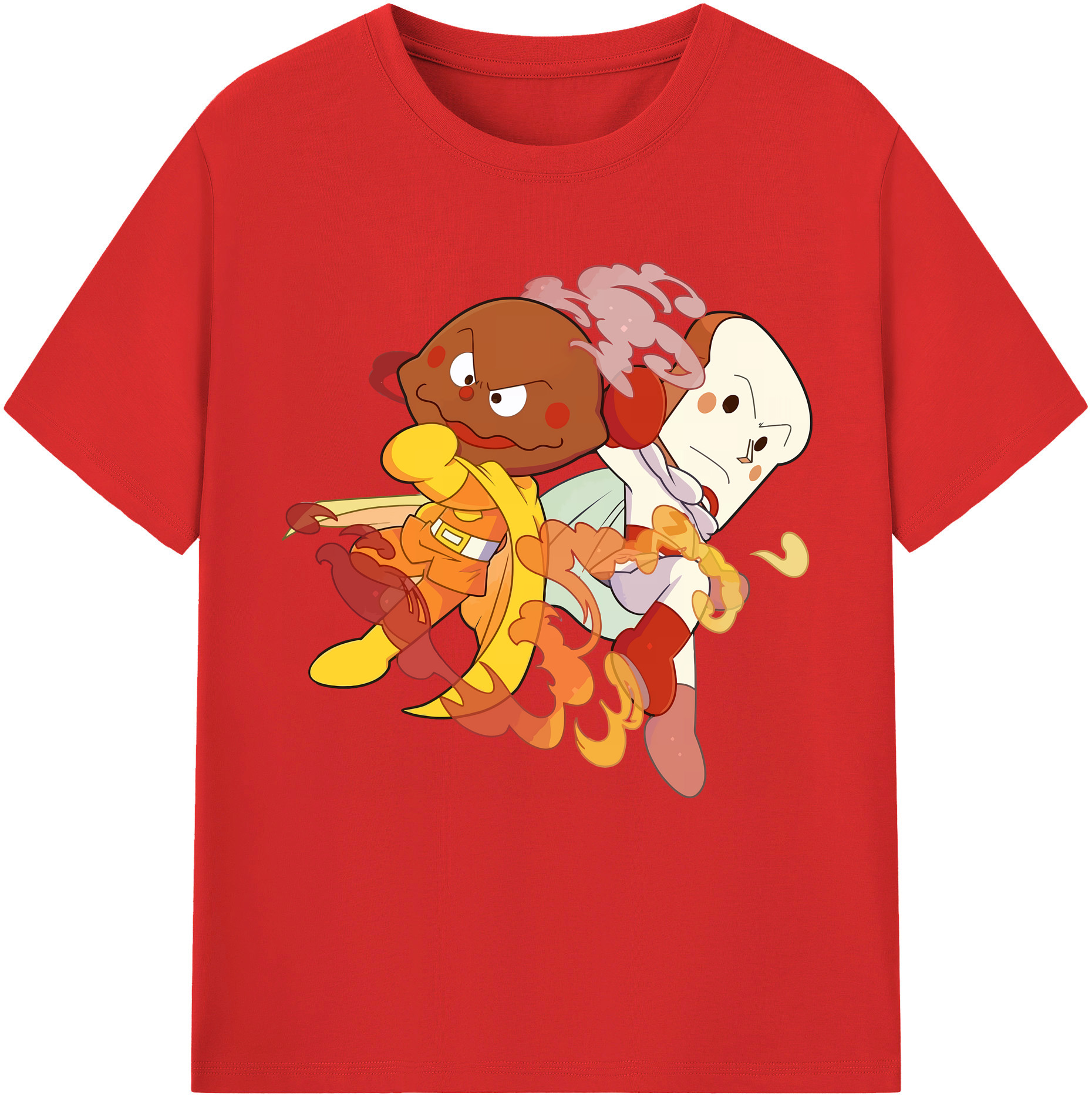 （画像用） アンパンマン Anpanman 綿100％半袖Tシャツ（フロントプリント）