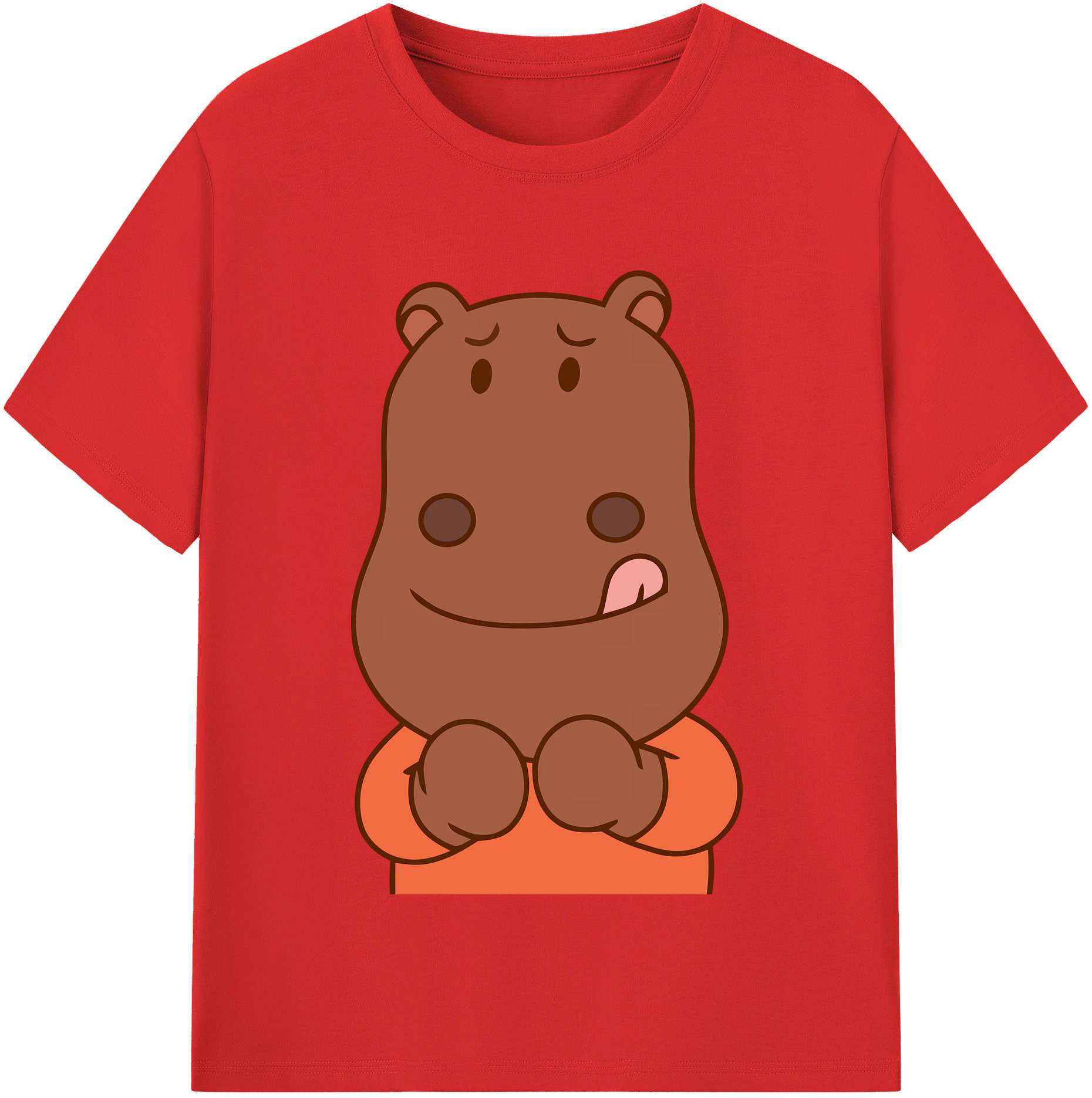 （画像用） アンパンマン Anpanman 綿100％半袖Tシャツ（フロントプリント）