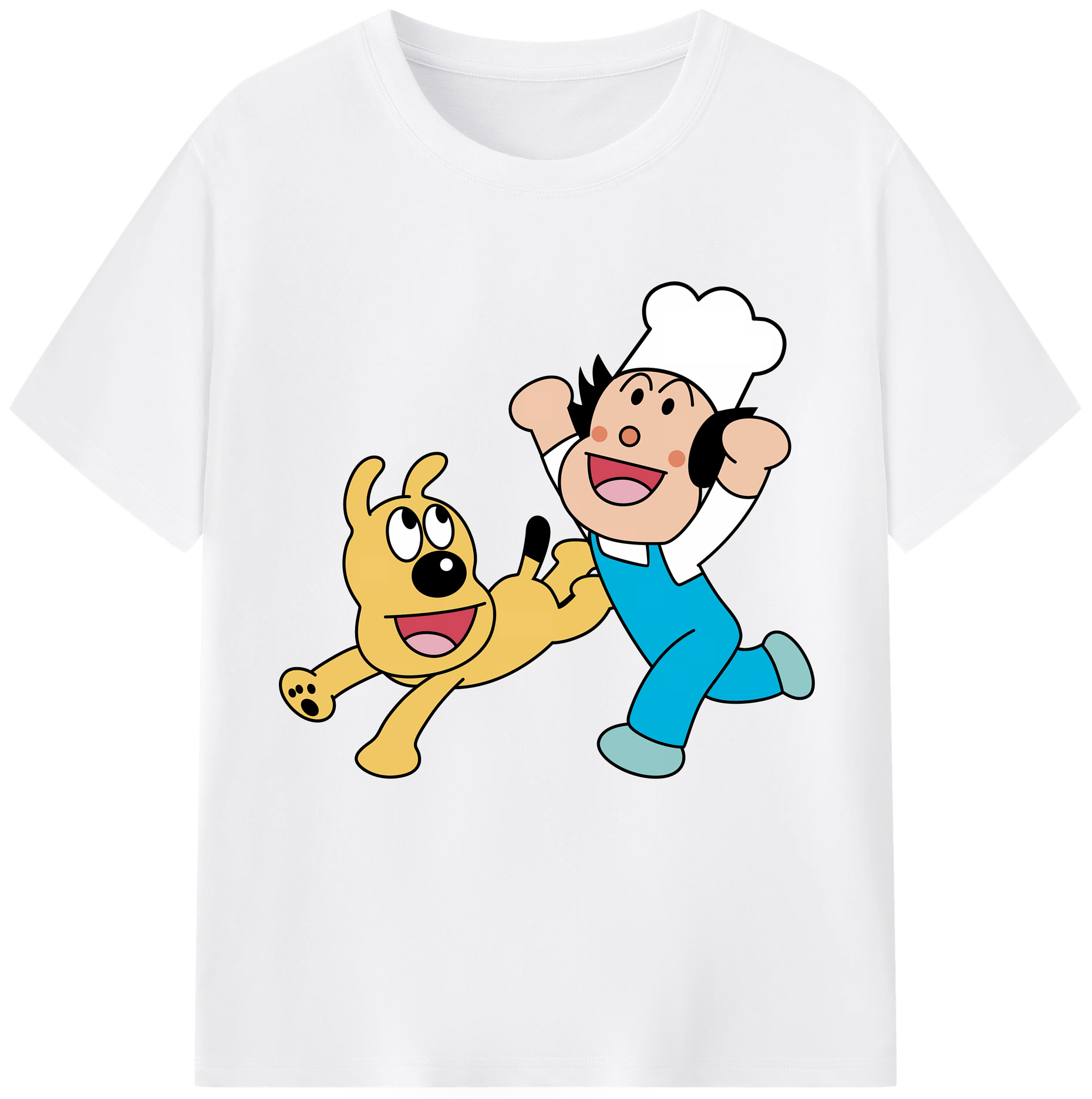 （画像用） アンパンマン Anpanman 綿100％半袖Tシャツ（フロントプリント）