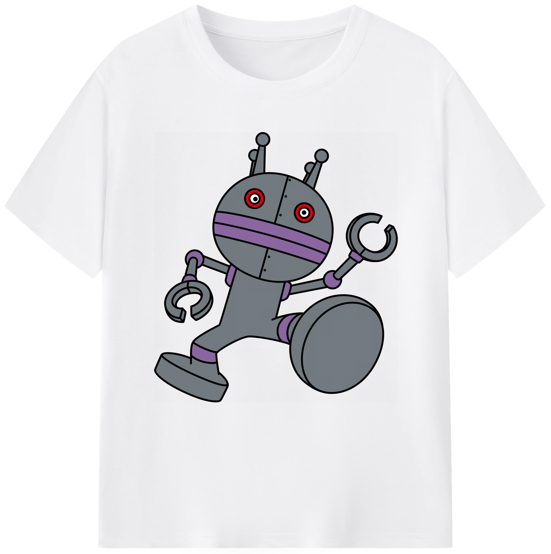 （画像用） アンパンマン Anpanman 綿100％半袖Tシャツ（フロントプリント）