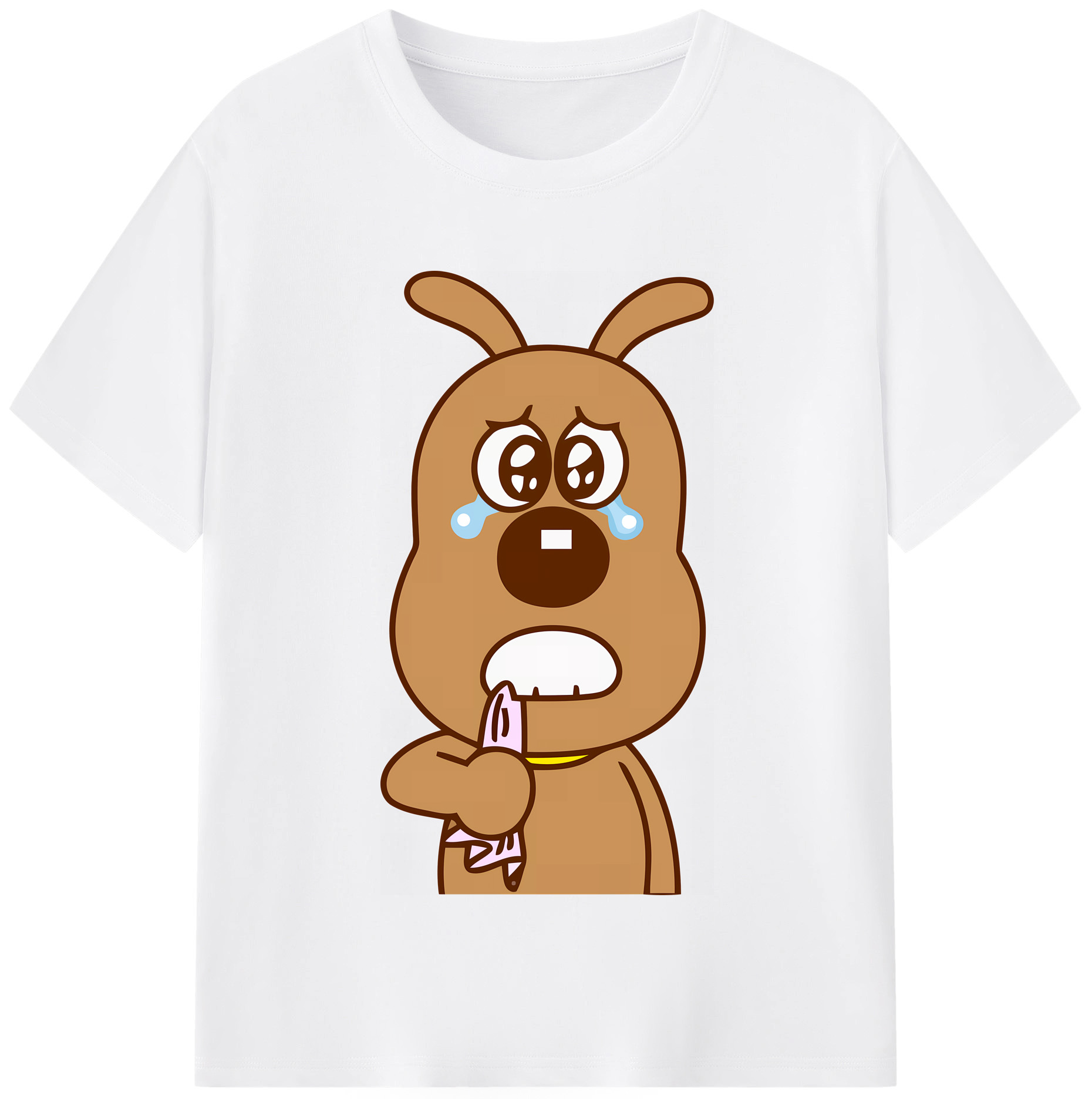 （画像用） アンパンマン Anpanman 綿100％半袖Tシャツ（フロントプリント）