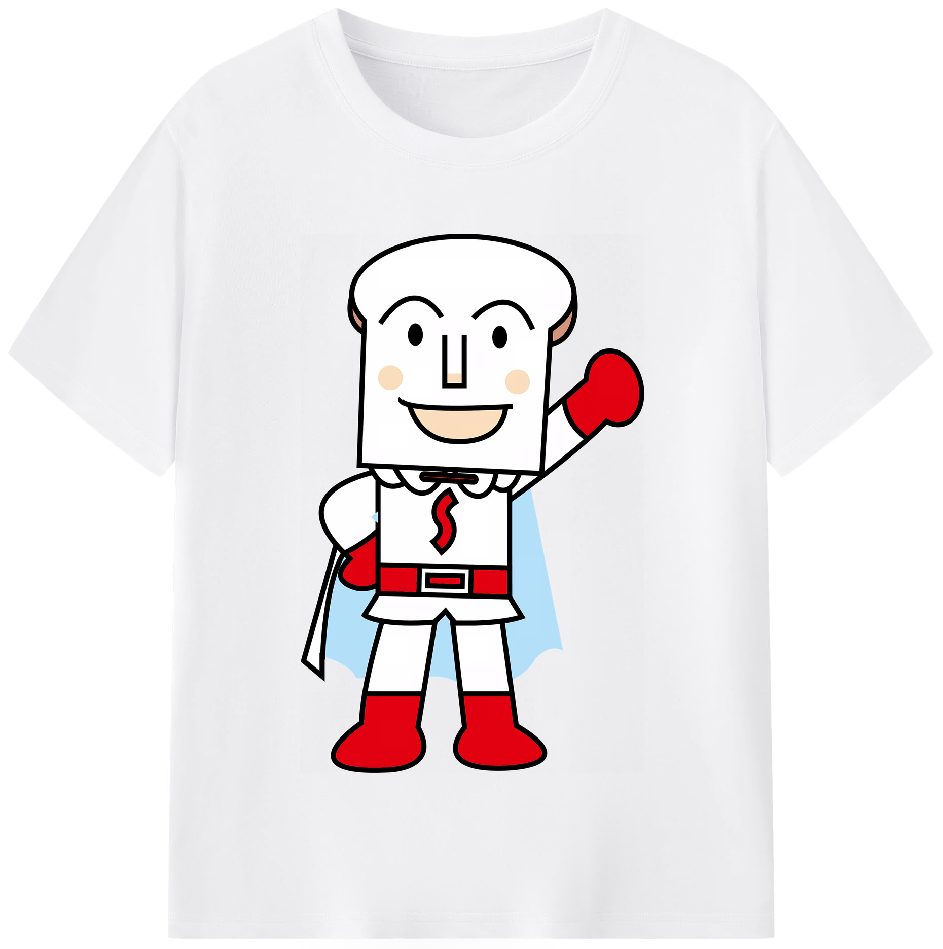 （画像用） アンパンマン Anpanman 綿100％半袖Tシャツ（フロントプリント）