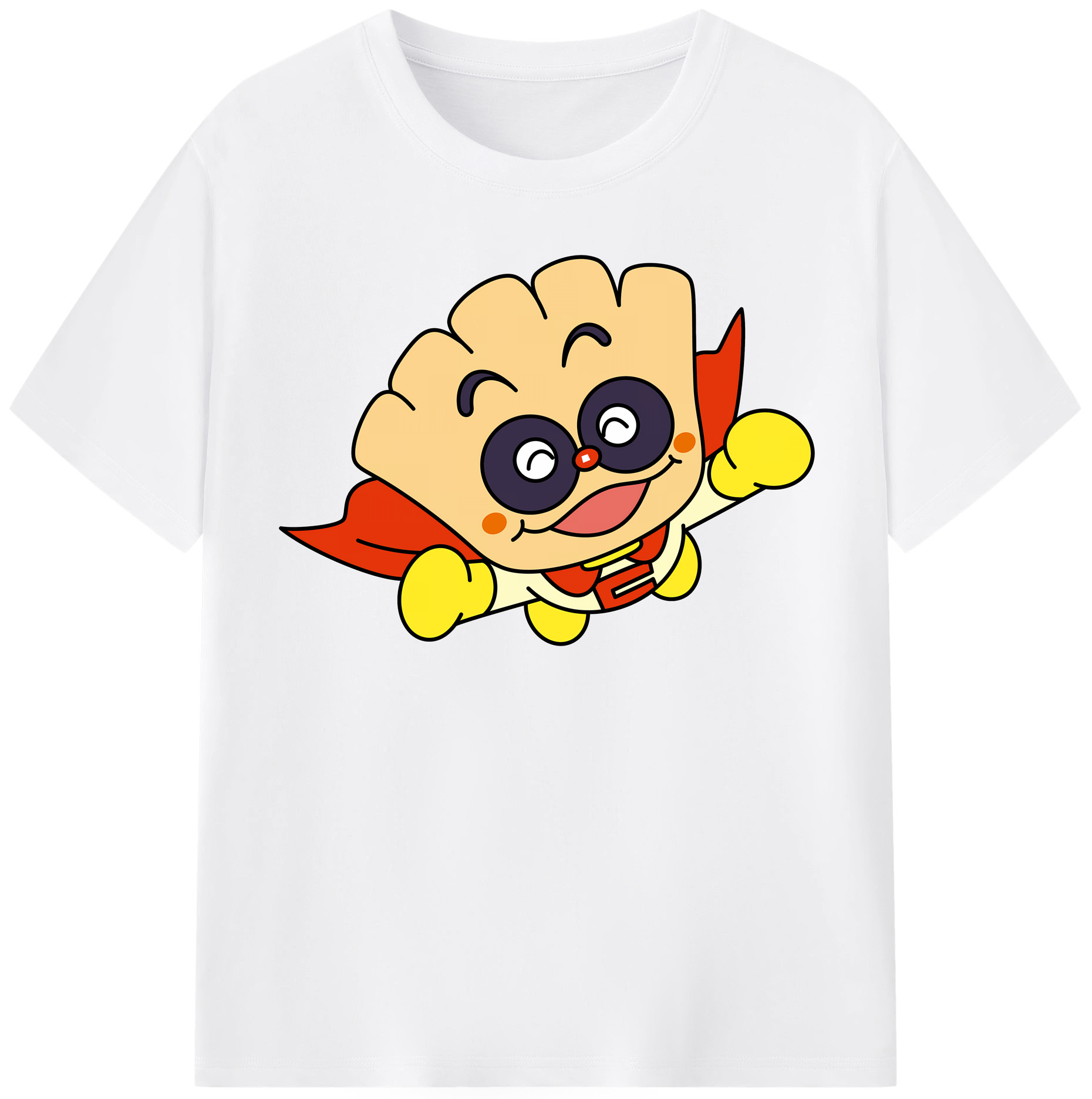 （画像用） アンパンマン Anpanman 綿100％半袖Tシャツ（フロントプリント）