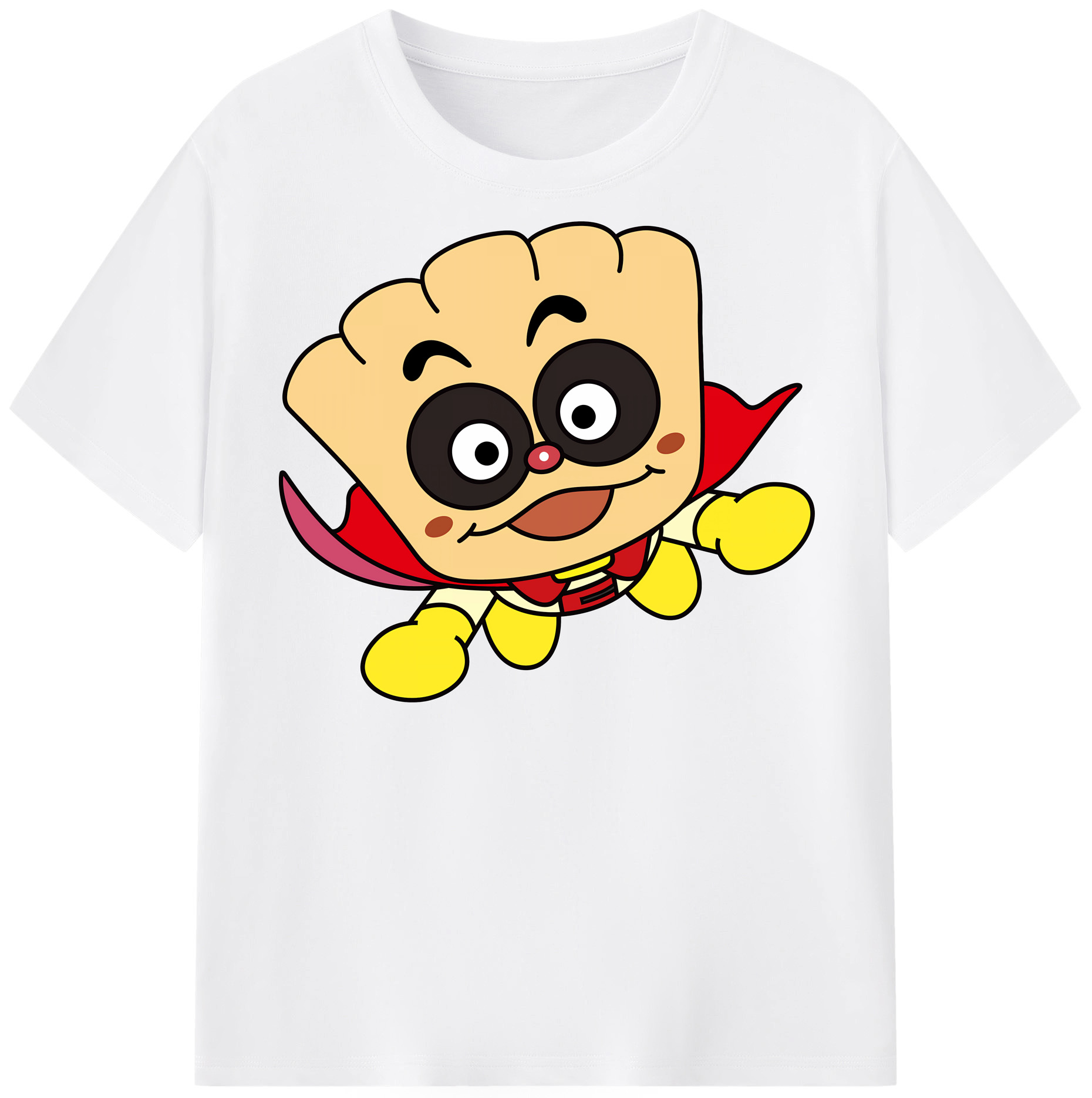 （画像用） アンパンマン Anpanman 綿100％半袖Tシャツ（フロントプリント）