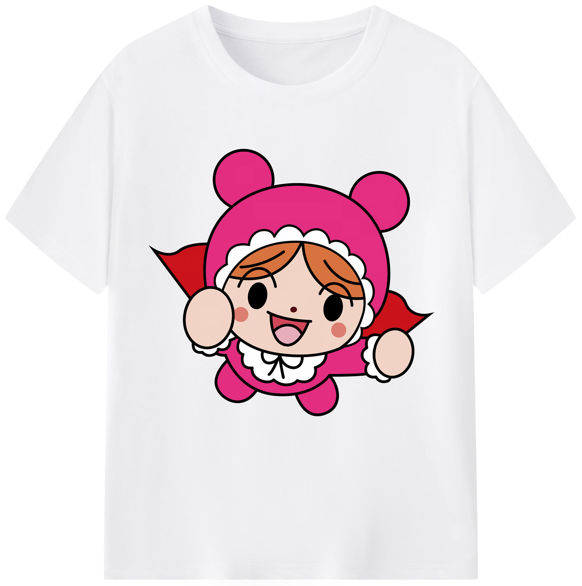 （画像用） アンパンマン Anpanman 綿100％半袖Tシャツ（フロントプリント）