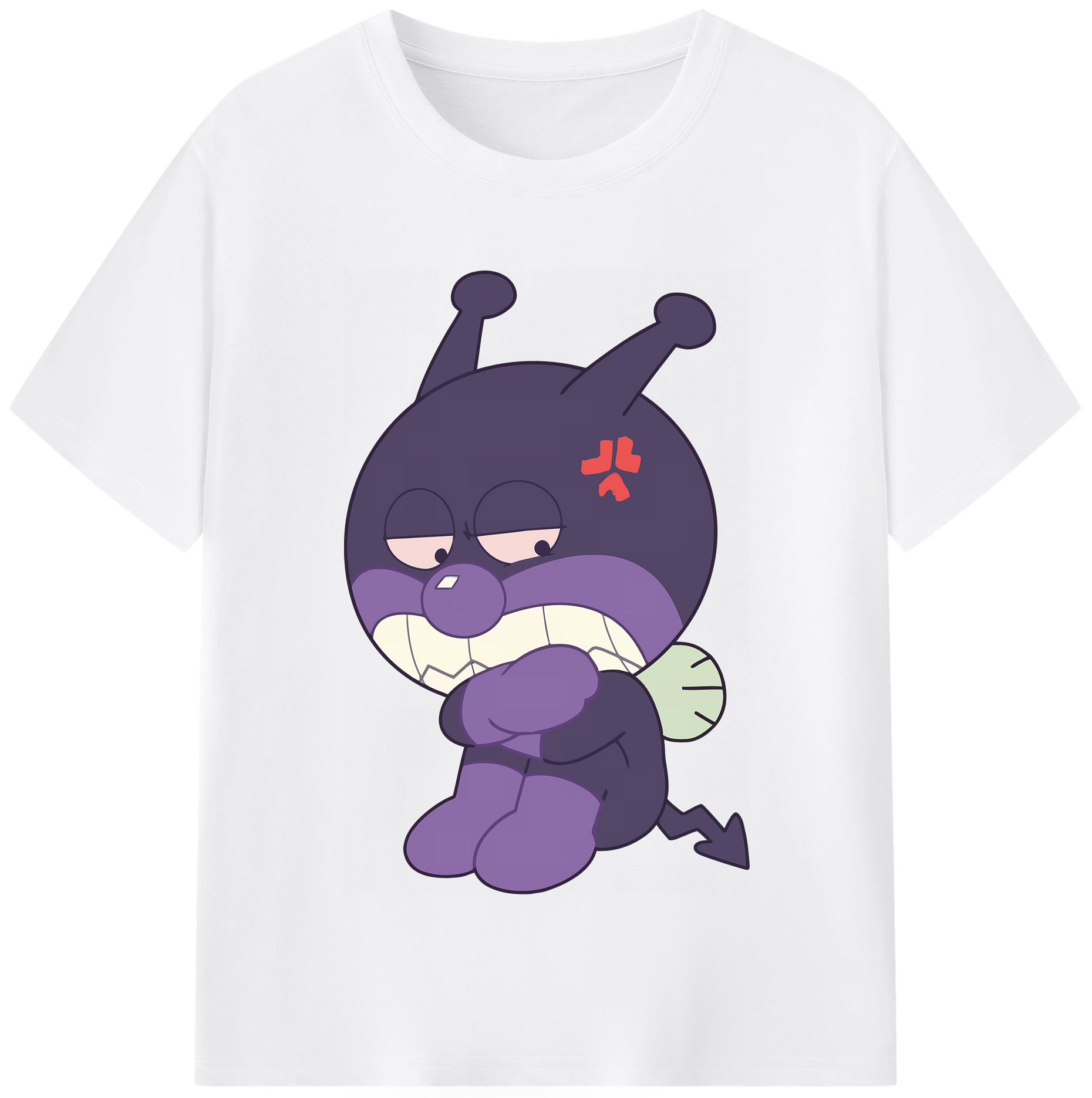 （画像用） アンパンマン Anpanman 綿100％半袖Tシャツ（フロントプリント）