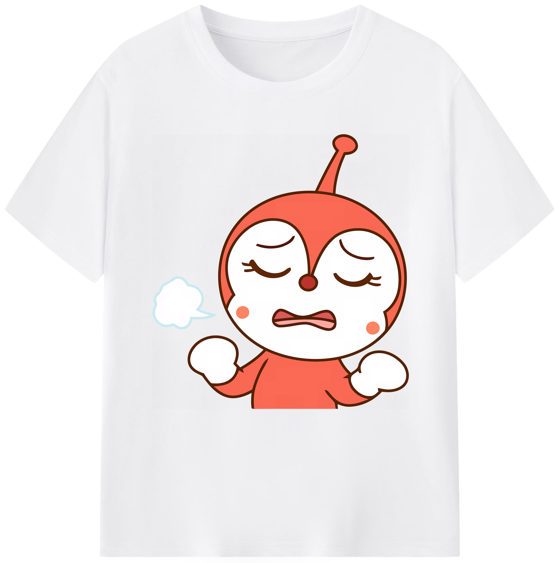 （画像用） アンパンマン Anpanman 綿100％半袖Tシャツ（フロントプリント）
