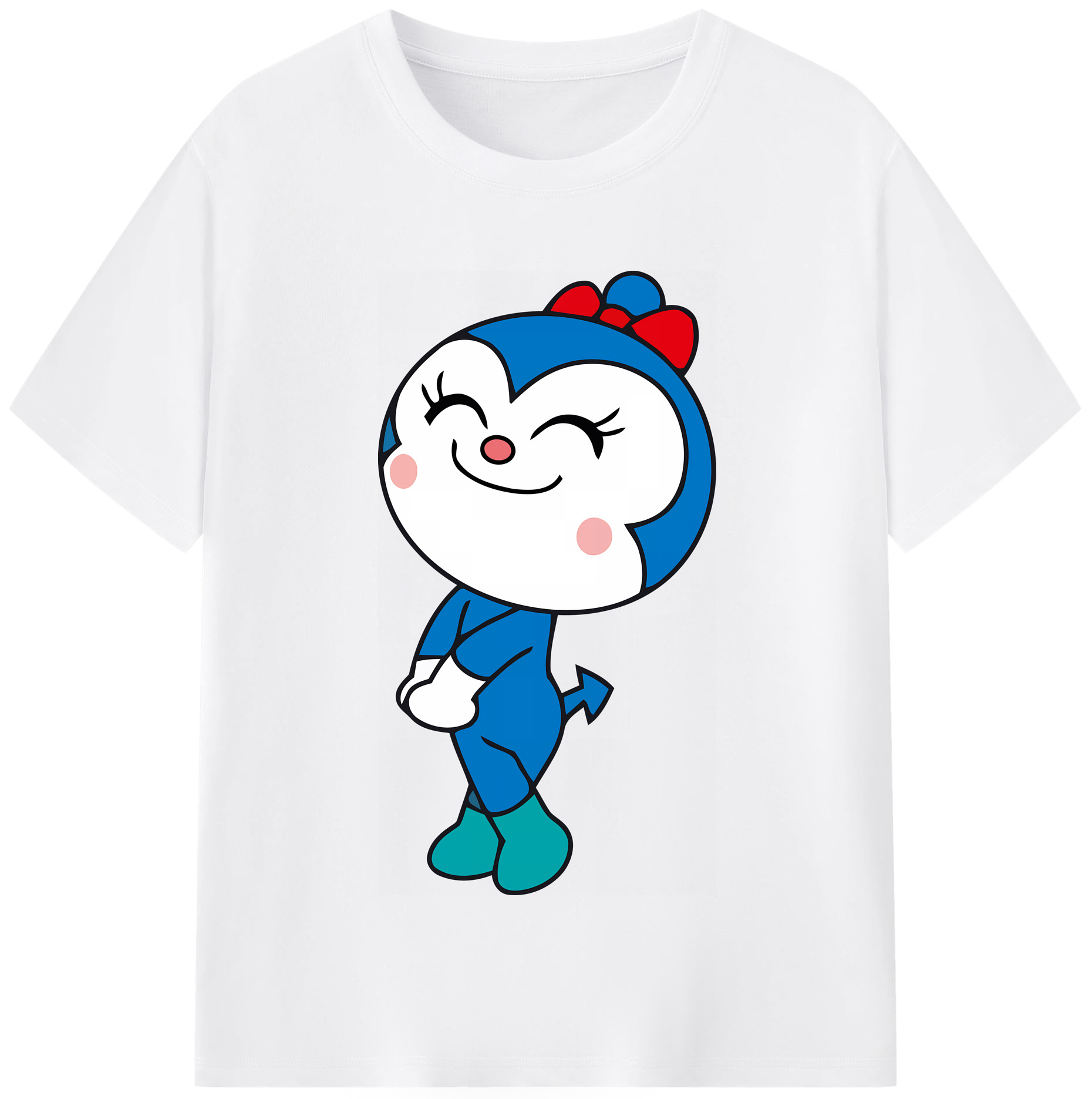 （画像用） アンパンマン Anpanman 綿100％半袖Tシャツ（フロントプリント）