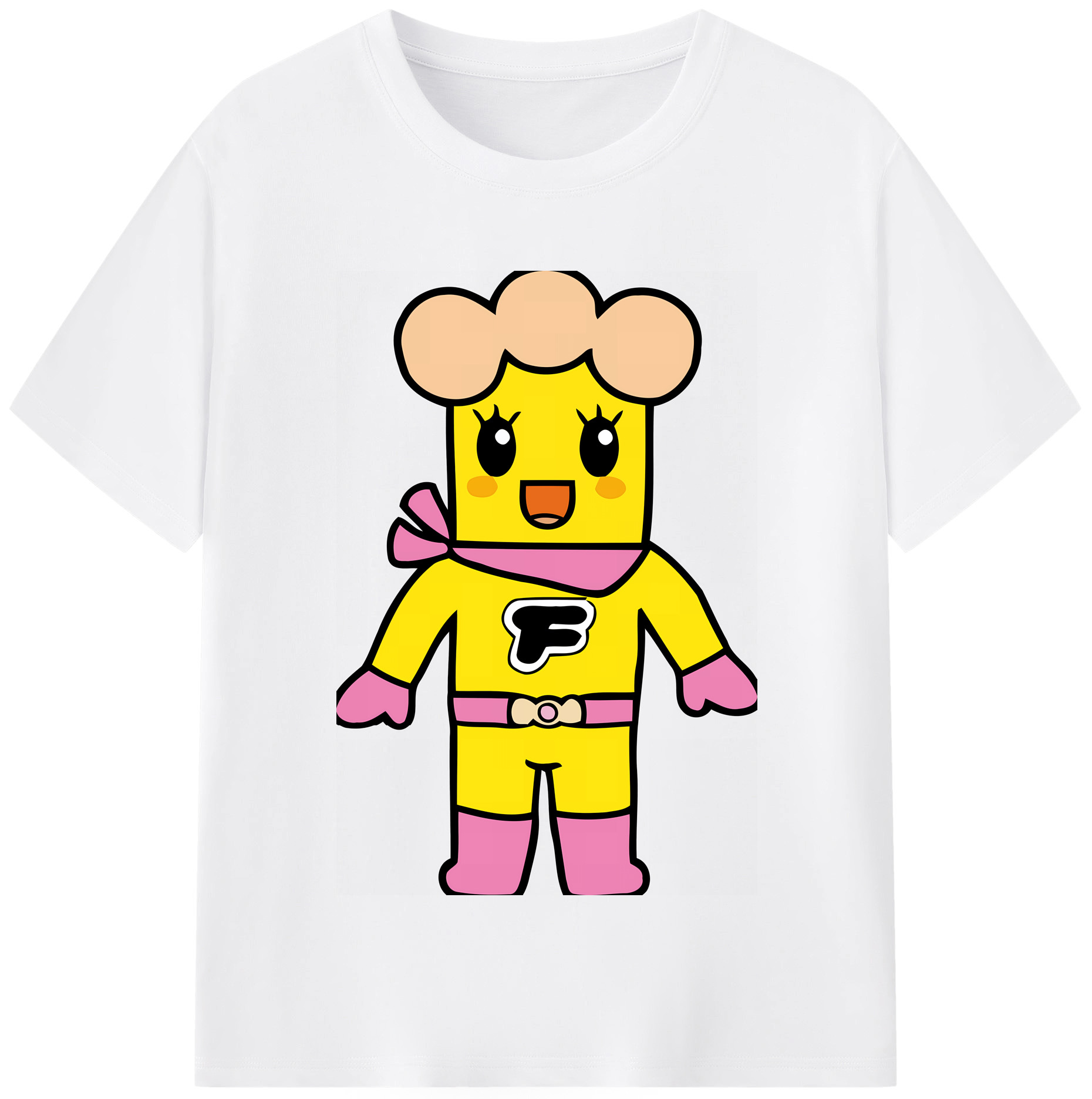 （画像用） アンパンマン Anpanman 綿100％半袖Tシャツ（フロントプリント）