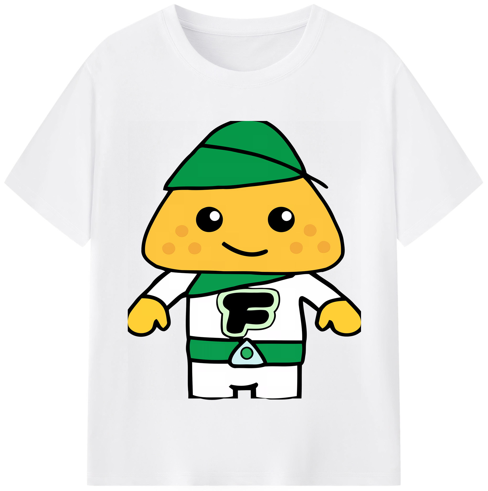 （画像用） アンパンマン Anpanman 綿100％半袖Tシャツ（フロントプリント）
