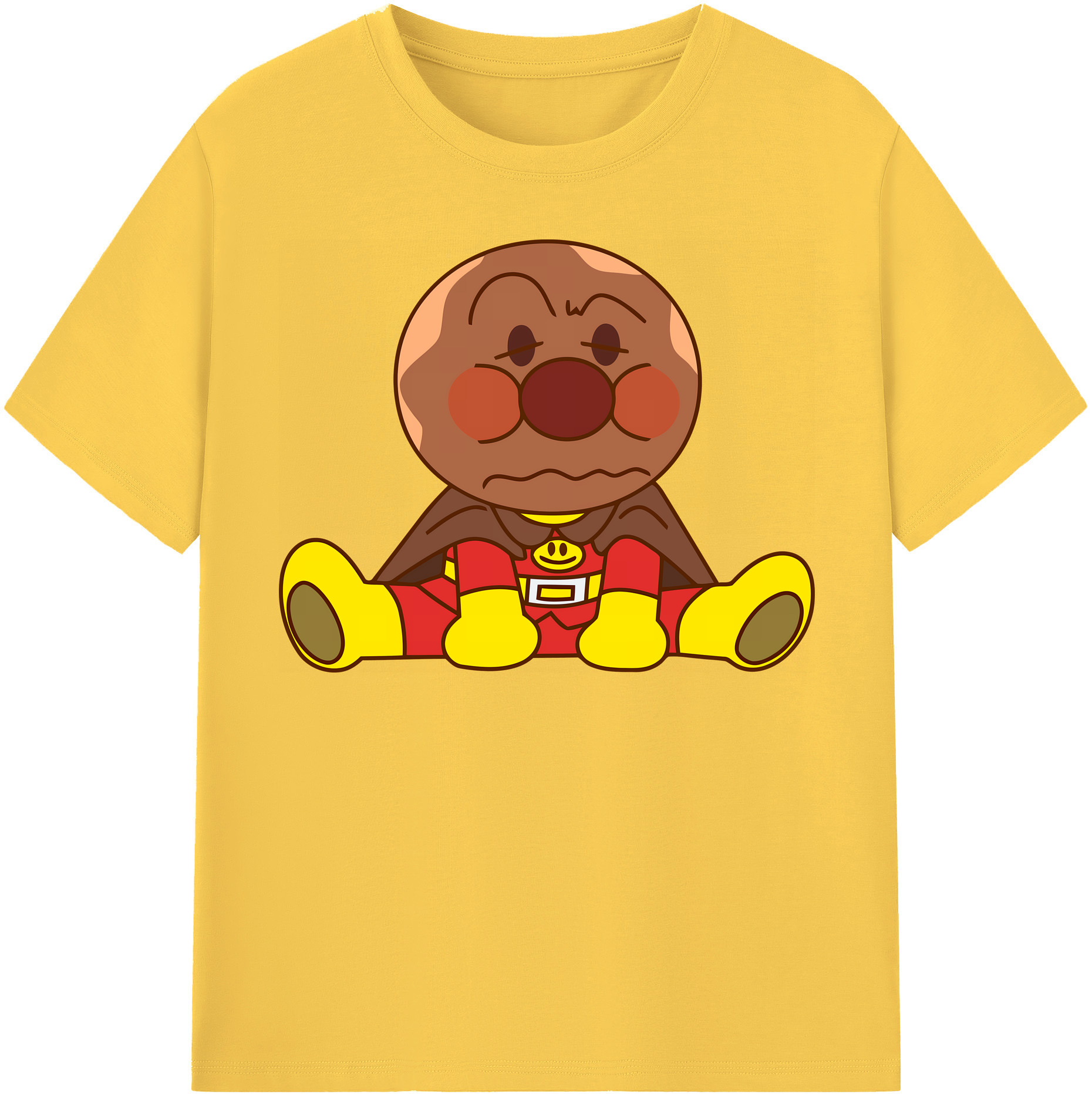 （画像用） アンパンマン Anpanman 綿100％半袖Tシャツ（フロントプリント）