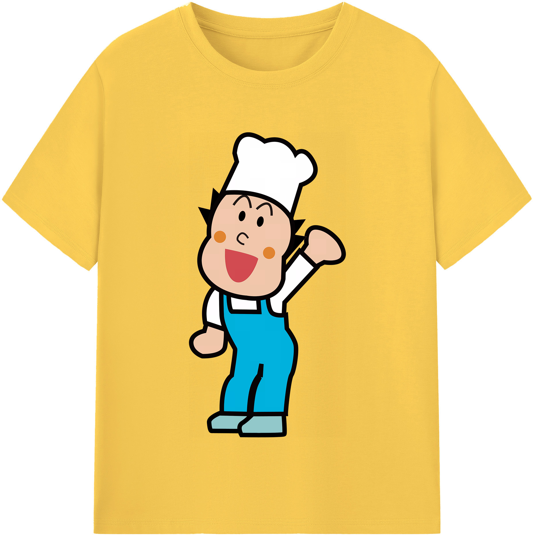 （画像用） アンパンマン Anpanman 綿100％半袖Tシャツ（フロントプリント）