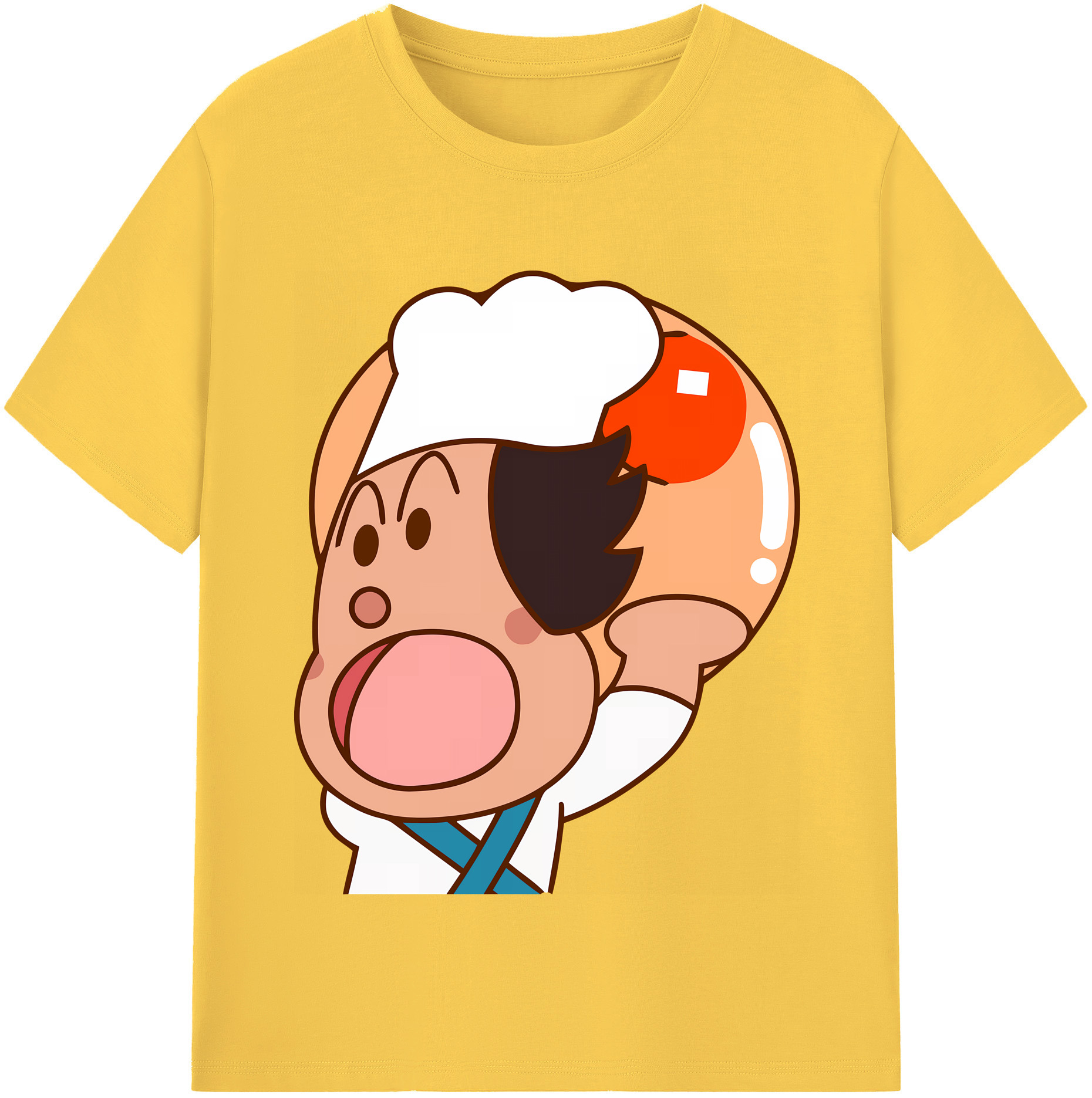 （画像用） アンパンマン Anpanman 綿100％半袖Tシャツ（フロントプリント）