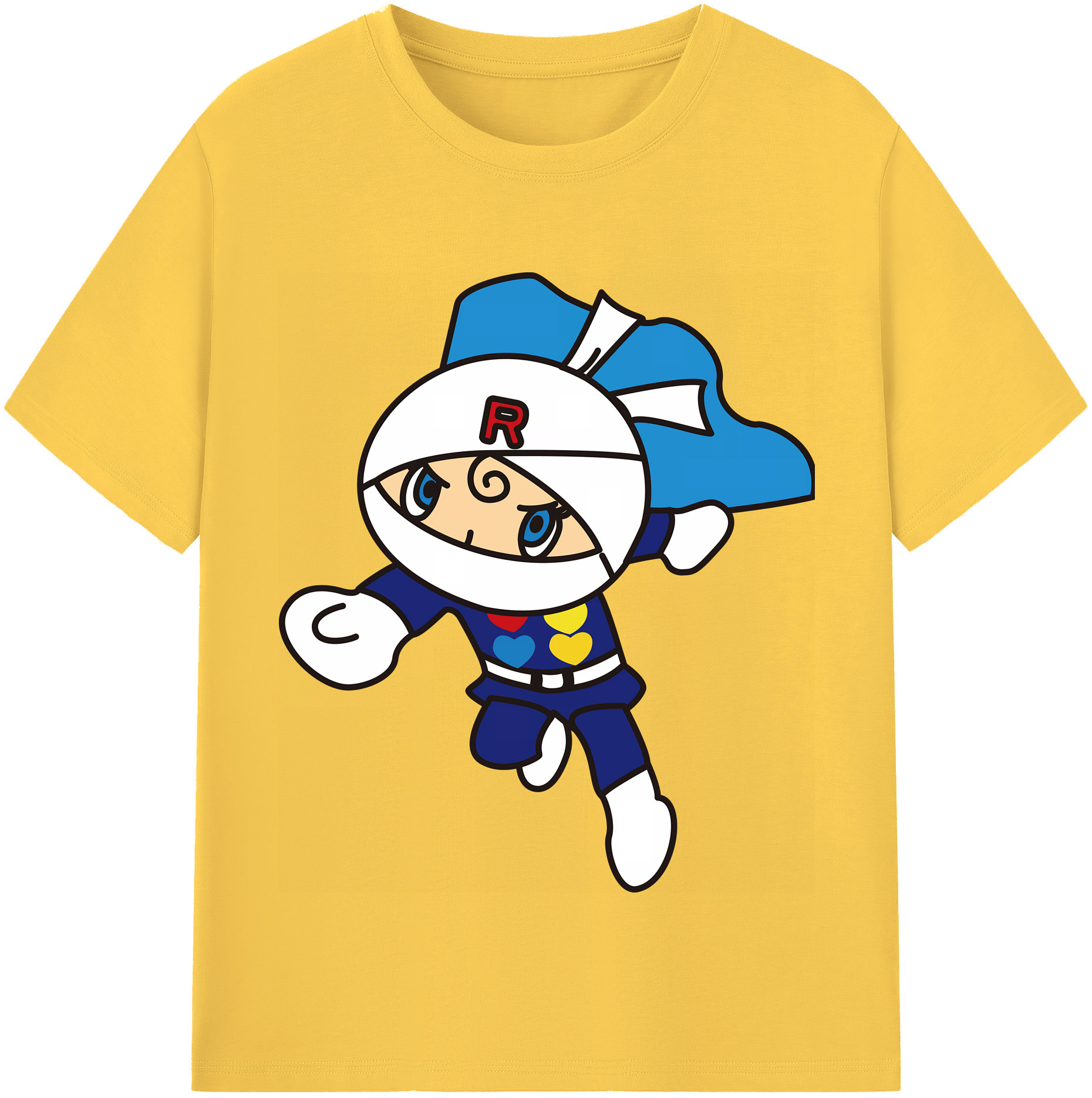 （画像用） アンパンマン Anpanman 綿100％半袖Tシャツ（フロントプリント）