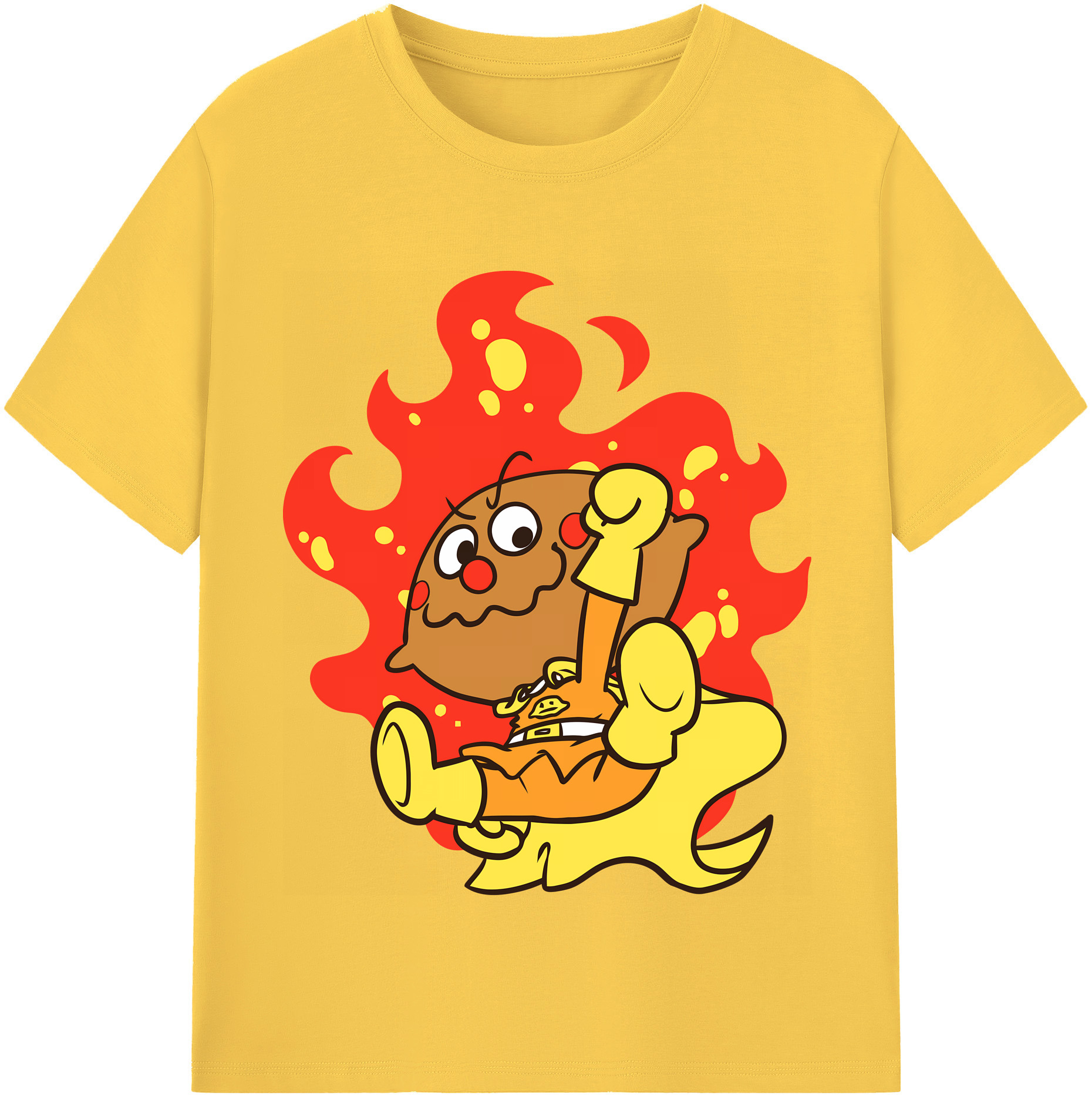 （画像用） アンパンマン Anpanman 綿100％半袖Tシャツ（フロントプリント）