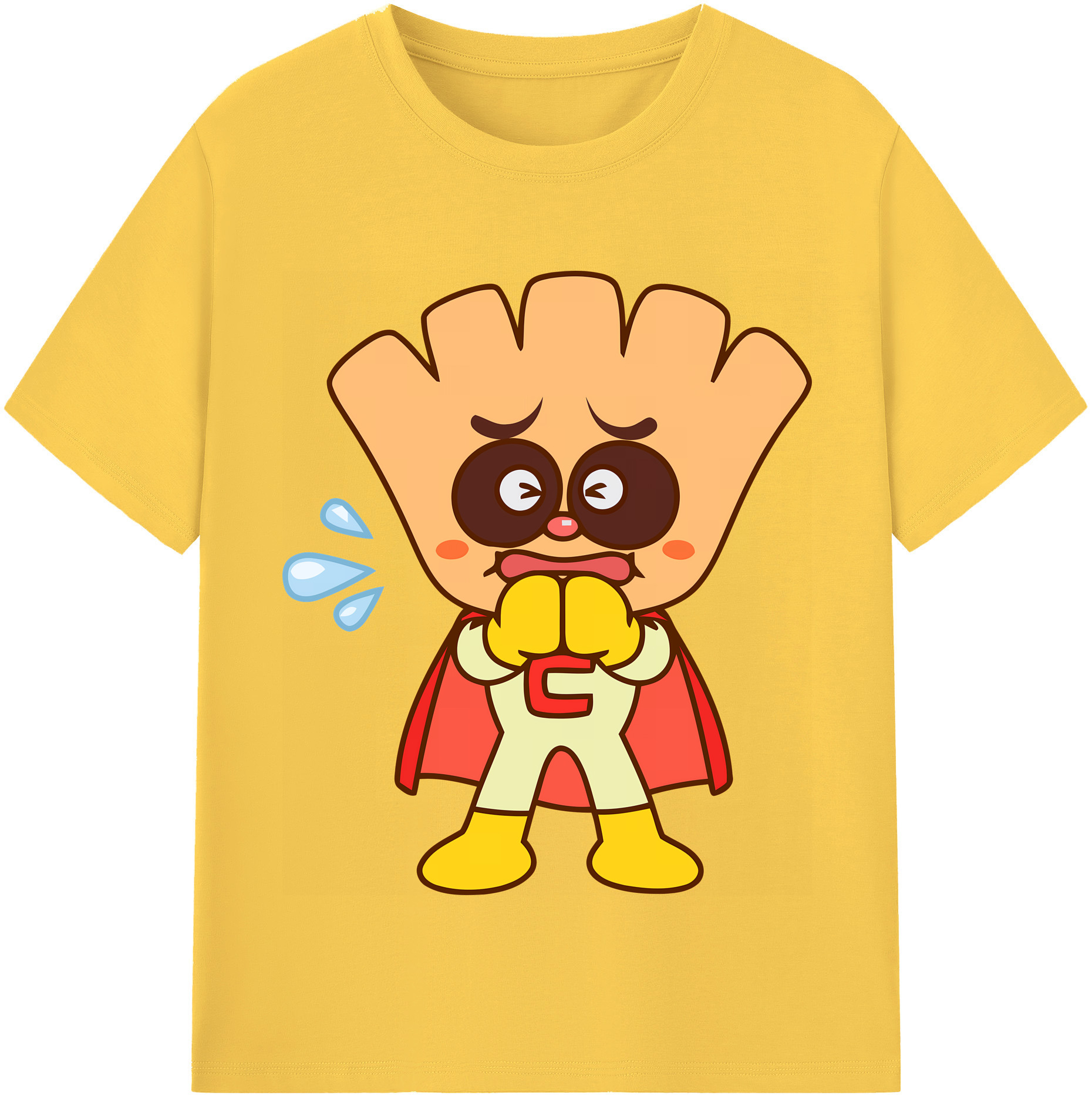 （画像用） アンパンマン Anpanman 綿100％半袖Tシャツ（フロントプリント）