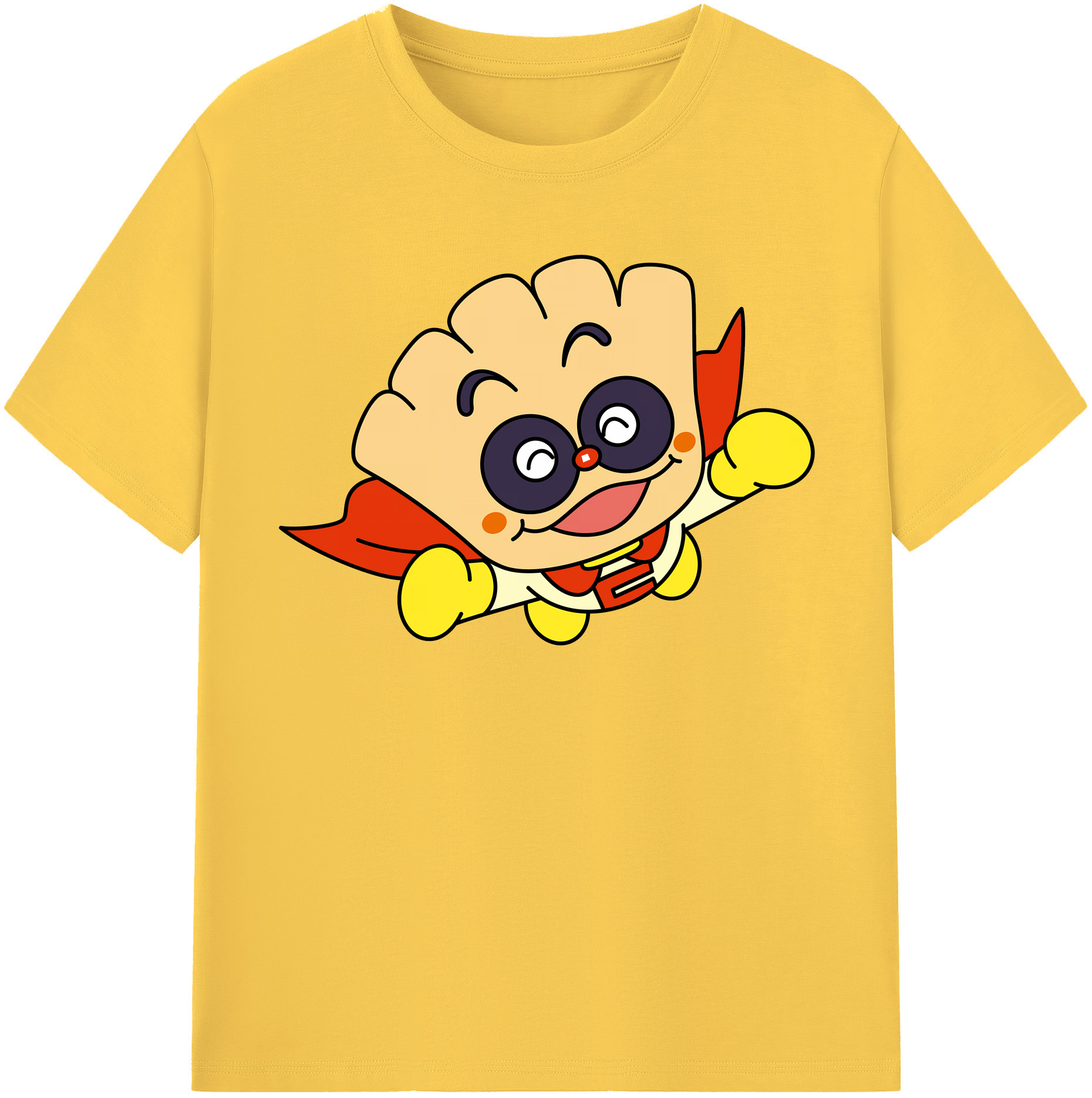 （画像用） アンパンマン Anpanman 綿100％半袖Tシャツ（フロントプリント）