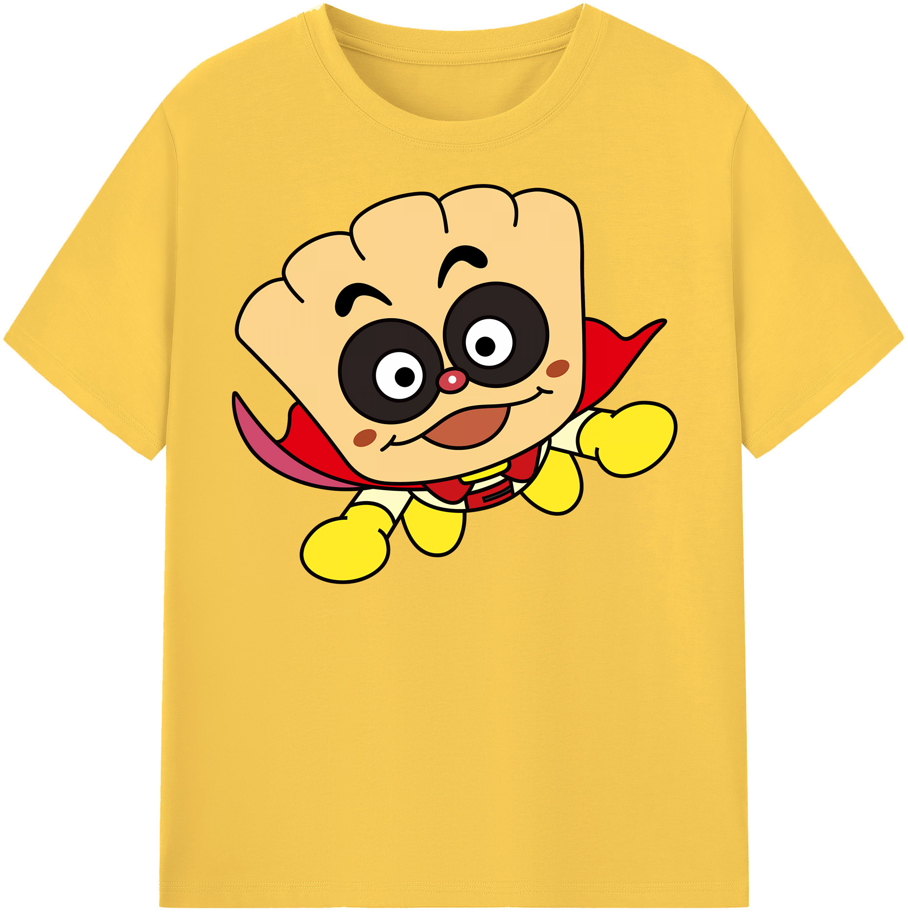（画像用） アンパンマン Anpanman 綿100％半袖Tシャツ（フロントプリント）