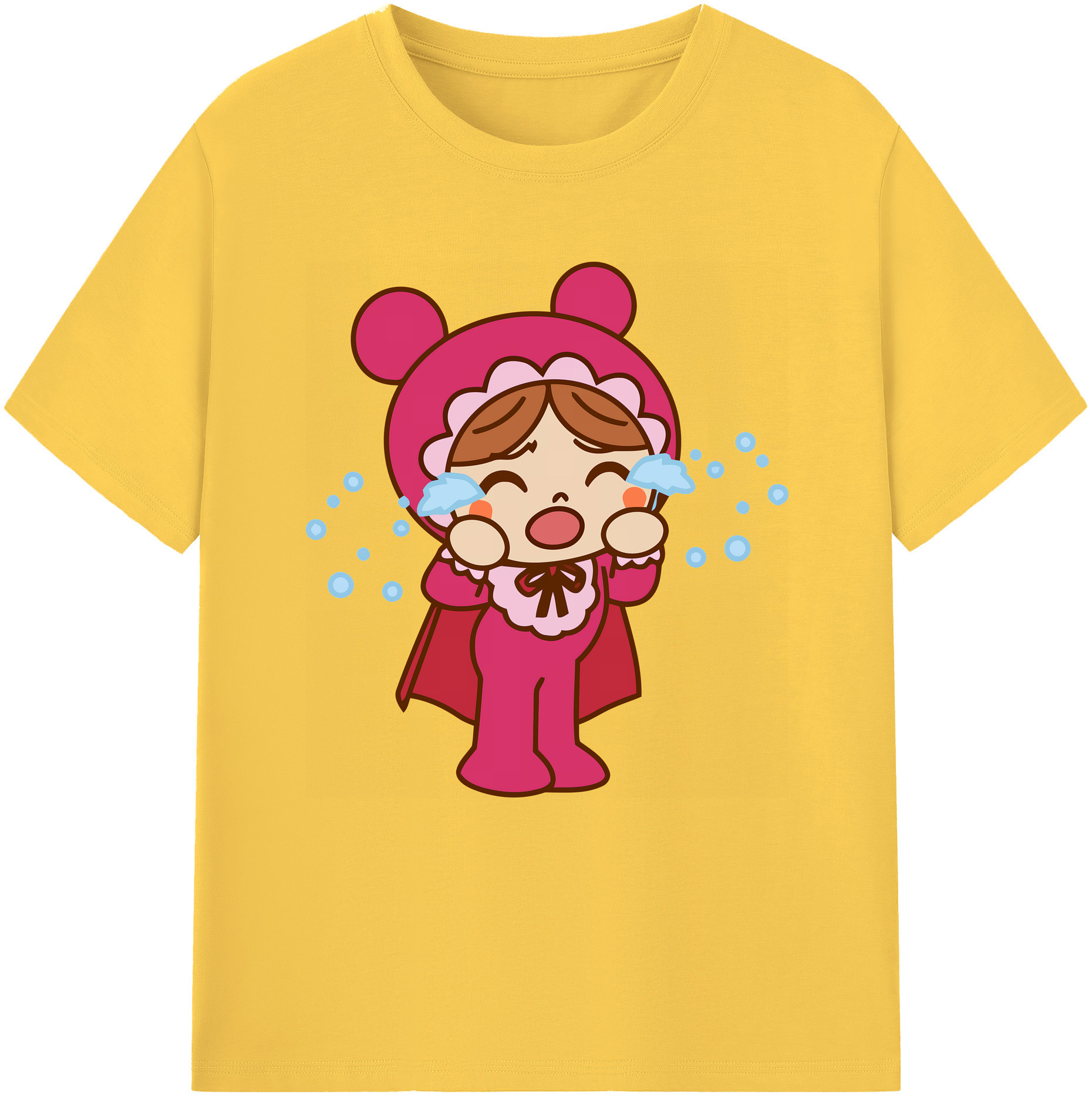 （画像用） アンパンマン Anpanman 綿100％半袖Tシャツ（フロントプリント）