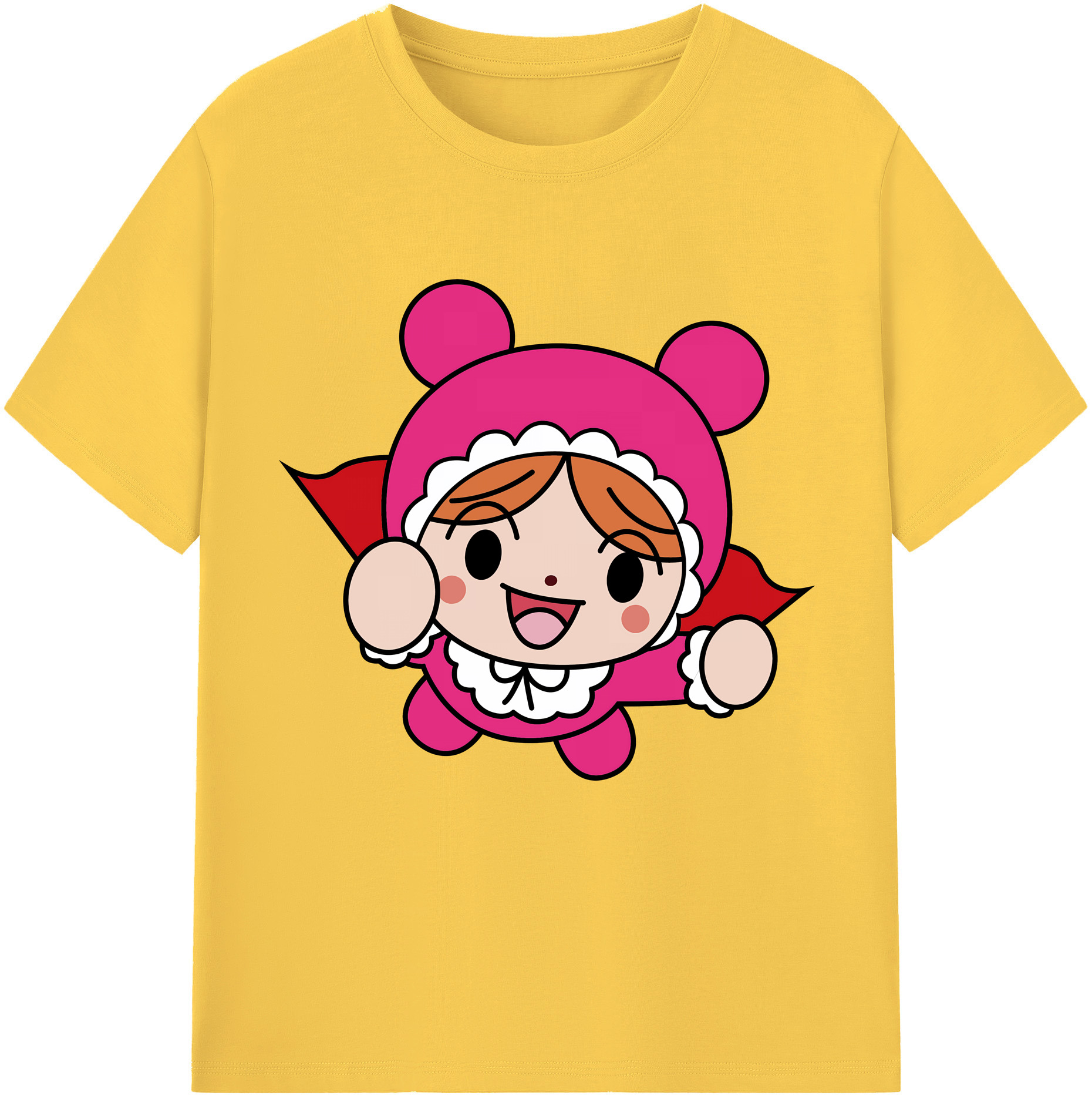 （画像用） アンパンマン Anpanman 綿100％半袖Tシャツ（フロントプリント）