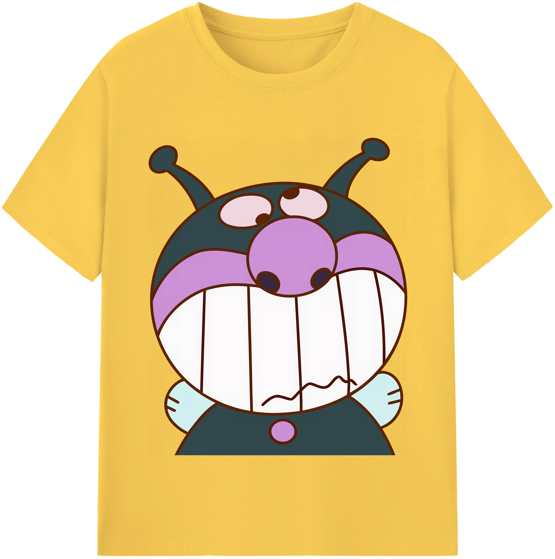 （画像用） アンパンマン Anpanman 綿100％半袖Tシャツ（フロントプリント）
