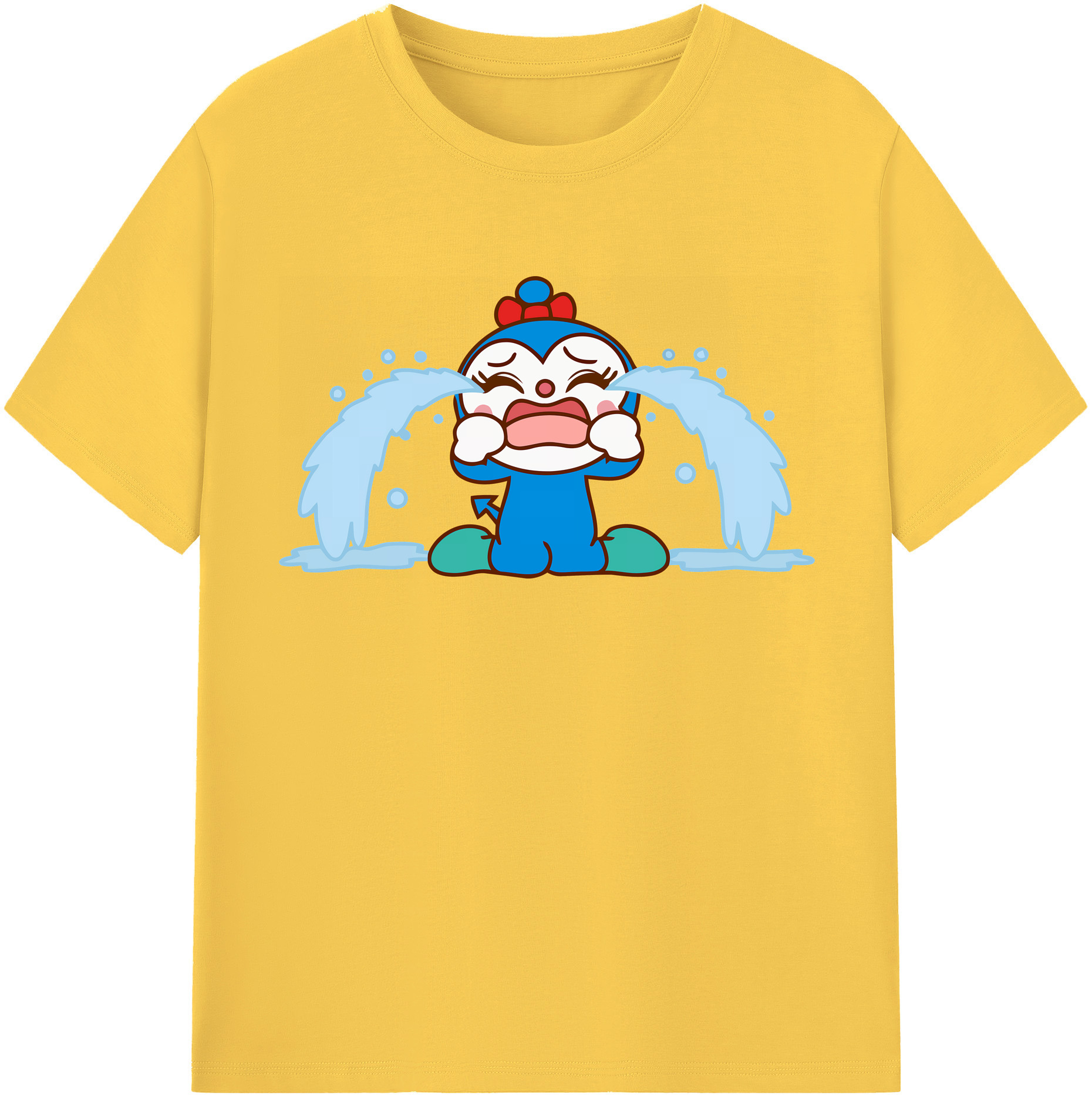 （画像用） アンパンマン Anpanman 綿100％半袖Tシャツ（フロントプリント）