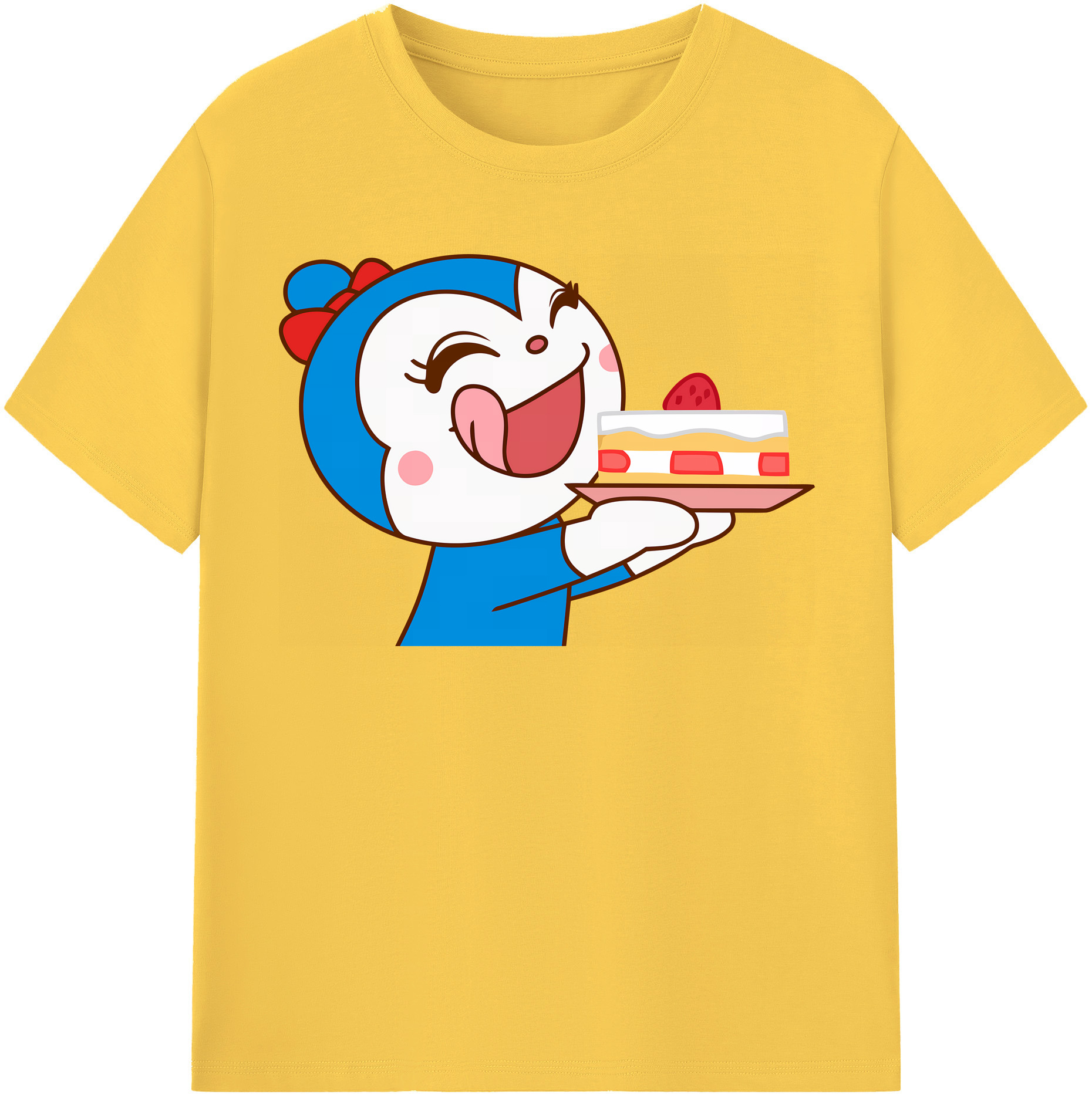 （画像用） アンパンマン Anpanman 綿100％半袖Tシャツ（フロントプリント）