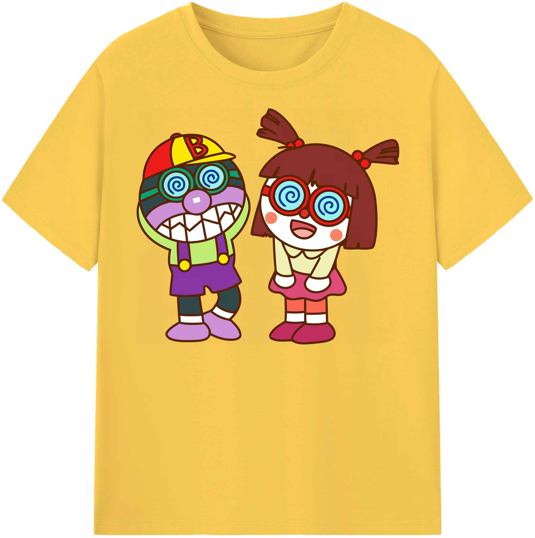 （画像用） アンパンマン Anpanman 綿100％半袖Tシャツ（フロントプリント）