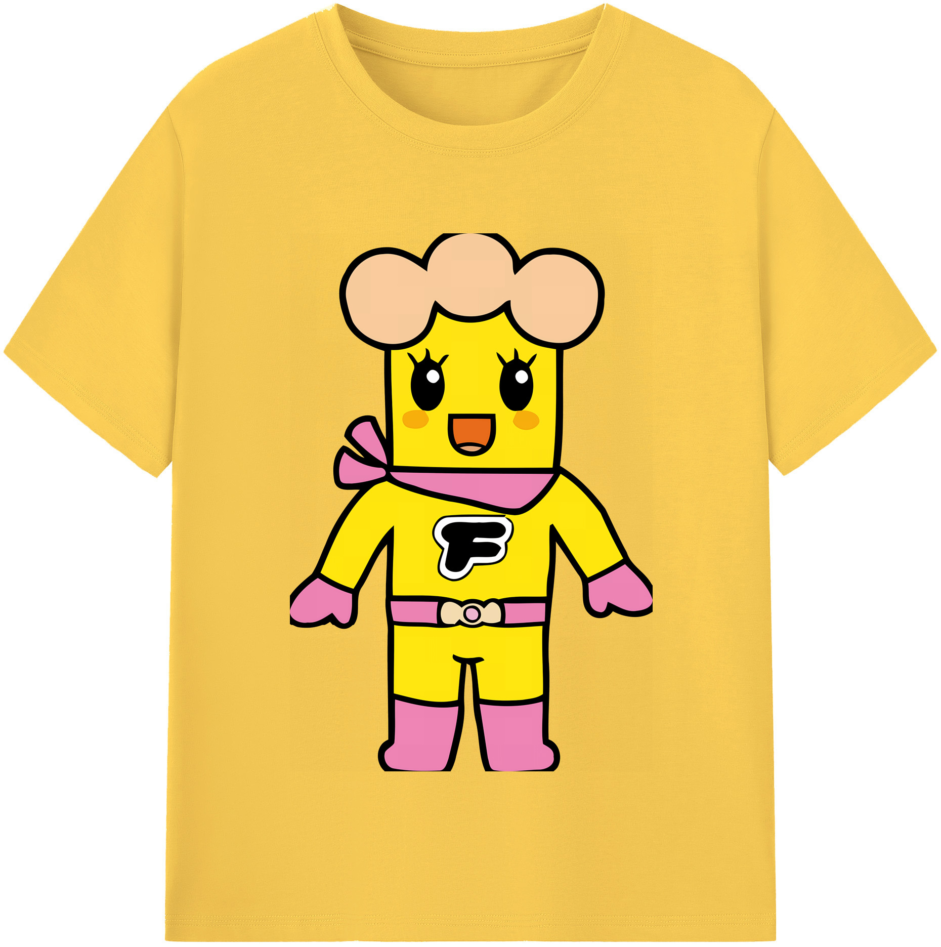 （画像用） アンパンマン Anpanman 綿100％半袖Tシャツ（フロントプリント）